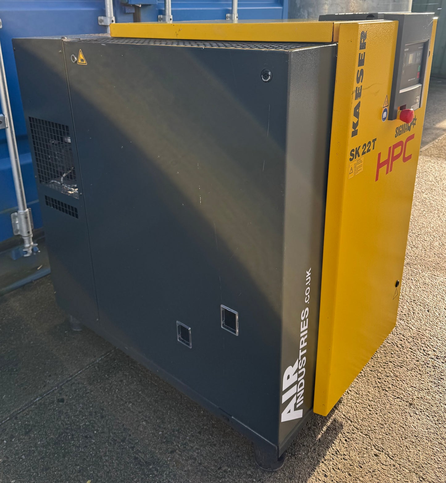 Kaeser / HPC SK22T Rotary Screw Compressor Package + Dryer + Receiver (8Bar, 70CFM)