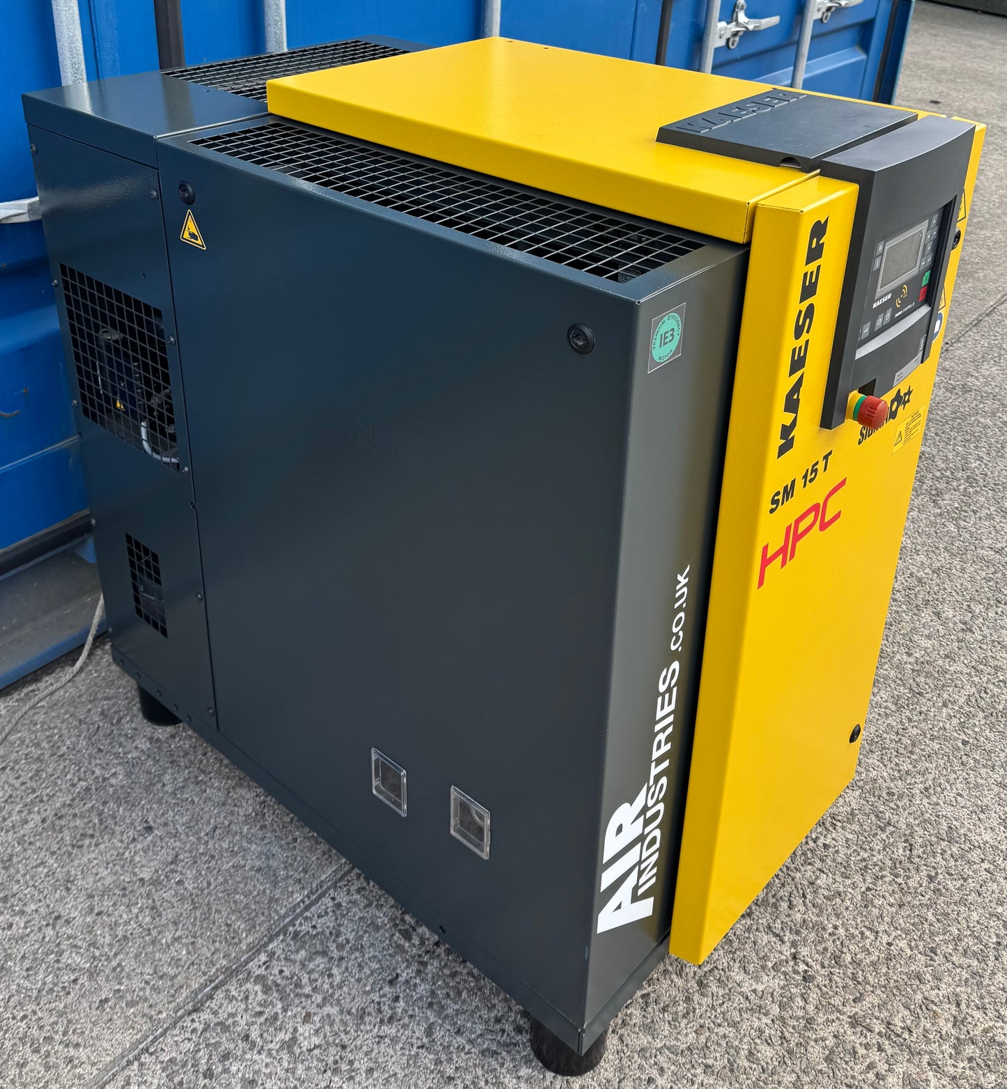HPC / Kaeser SM15T Rotary Screw Compressor + Dryer! 9.0Kw, 53Cfm, 8Bar!