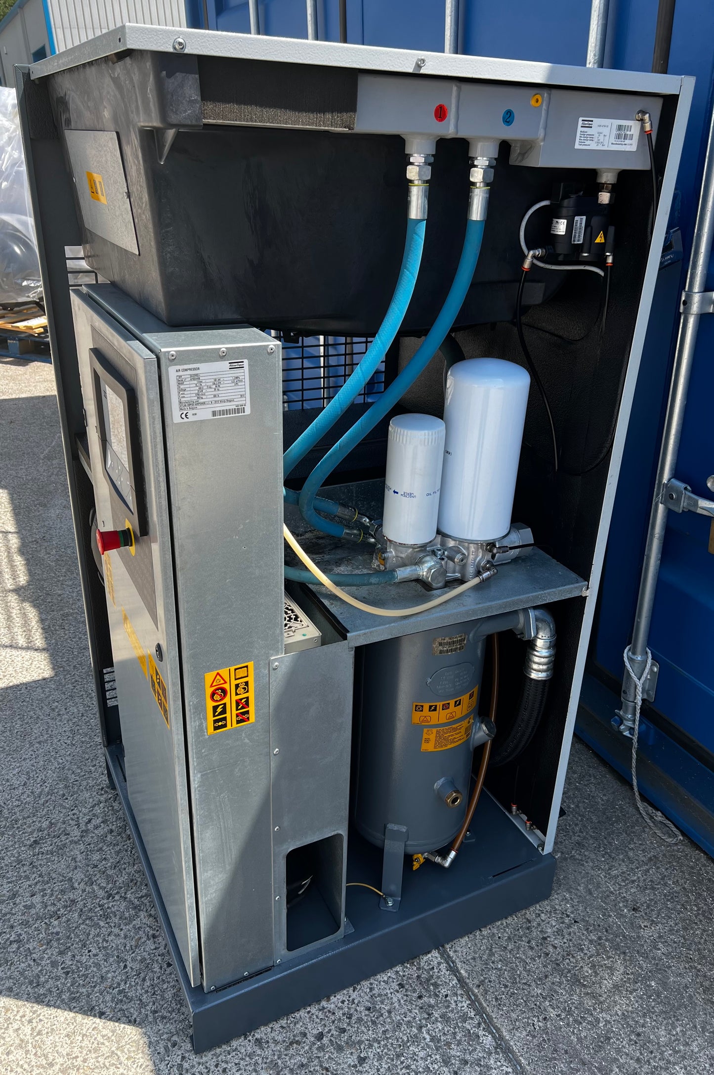 Atlas Copco GA22VSD+ Variable Speed Drive Rotary Screw Compressor, 22Kw, 159cfm!