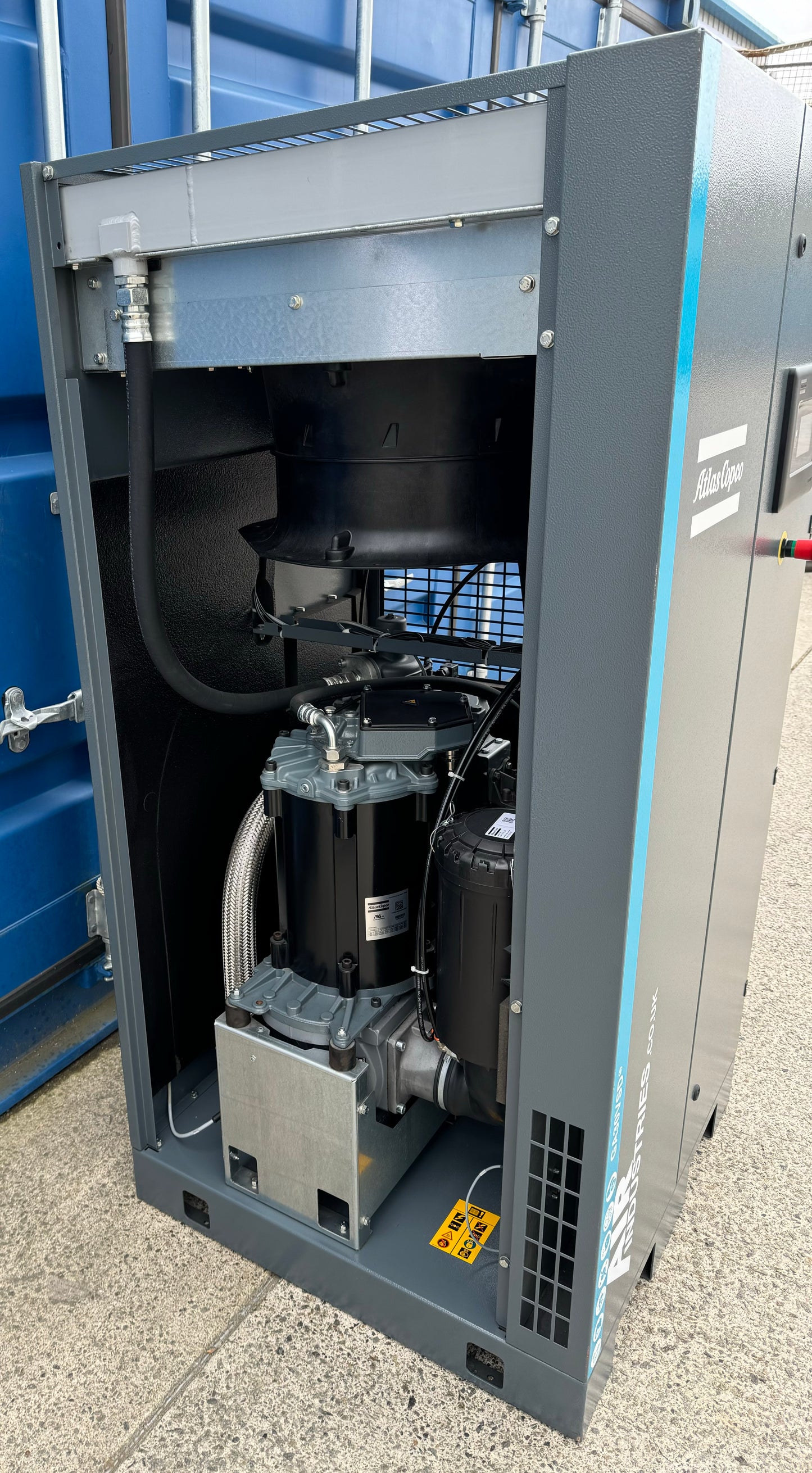 Atlas Copco GA30VSDs Variable Speed Drive Rotary Screw Compressor 30Kw, 231cfm!