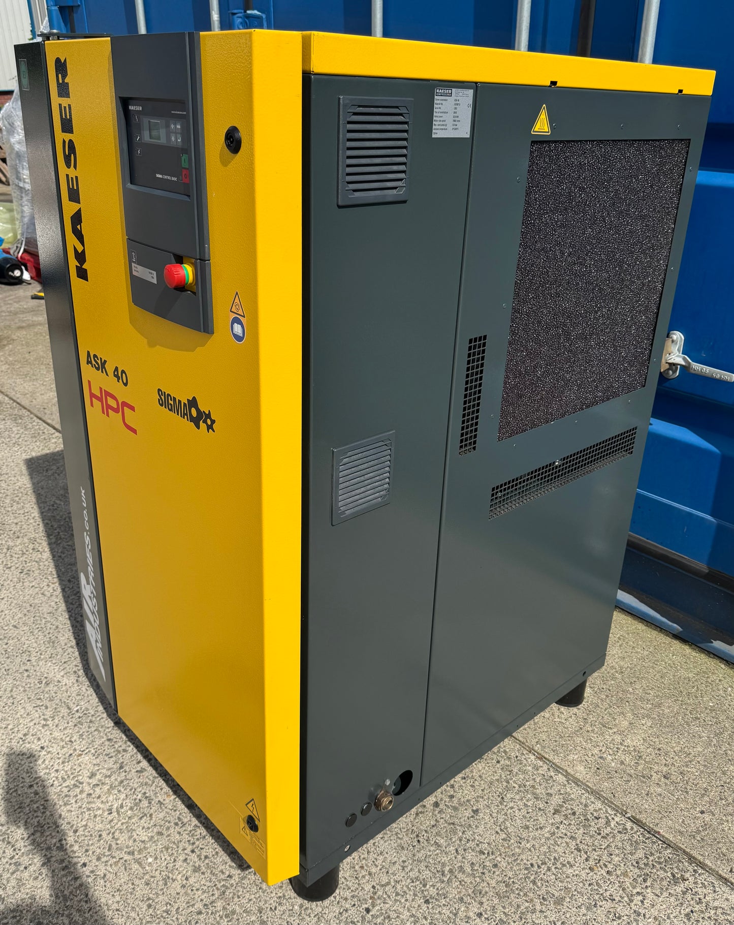 Kaeser / HPC ASK40 Rotary Screw Compressor 143Cfm