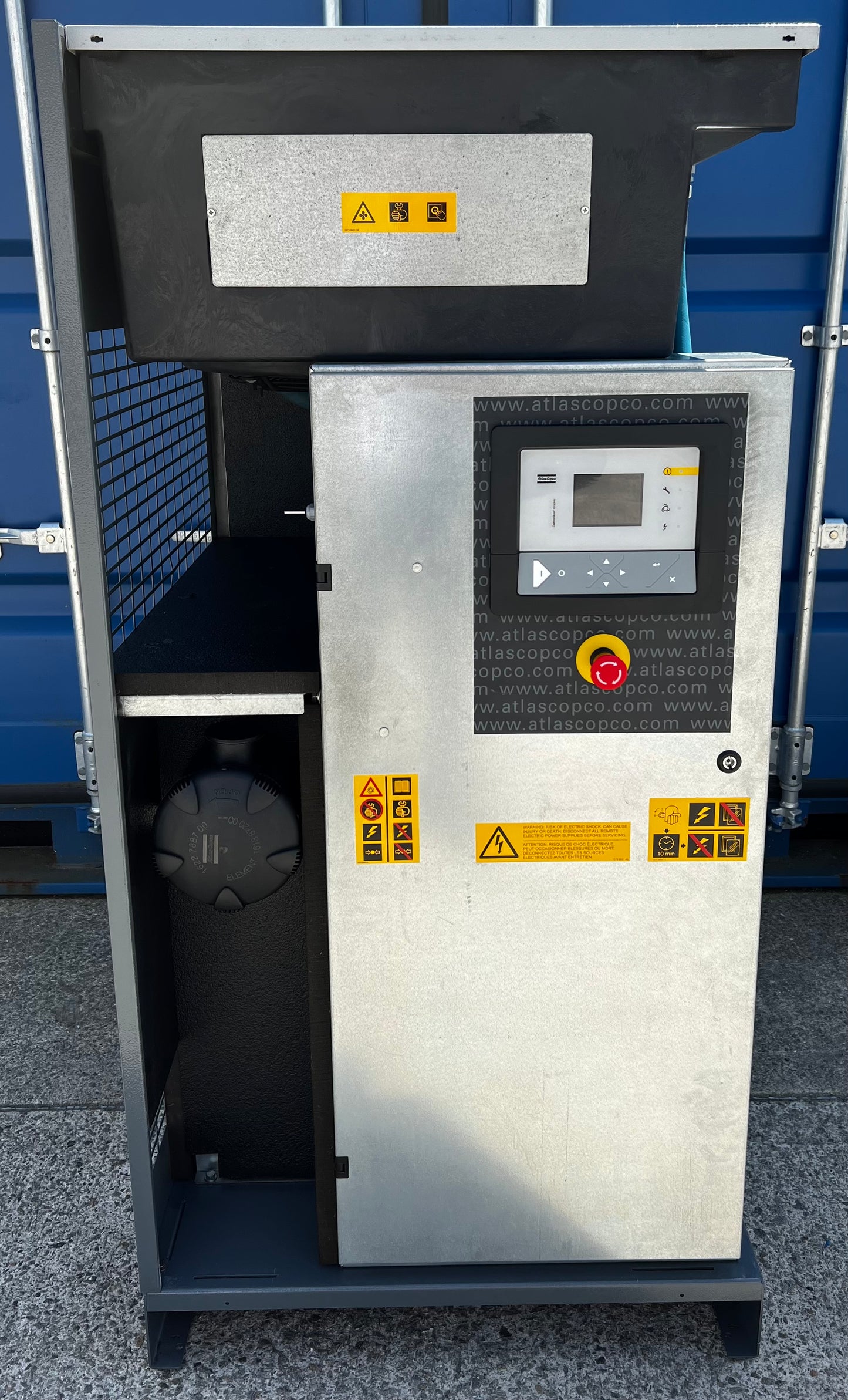 Atlas Copco GA22VSD+ Variable Speed Drive Rotary Screw Compressor, 22Kw, 159cfm!