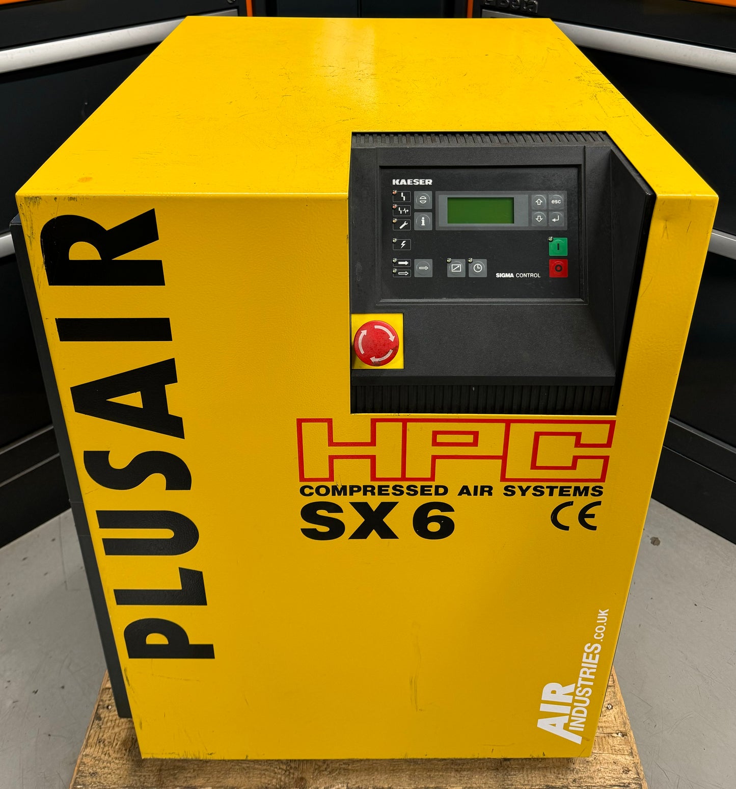 HPC / Kaeser SX6 Floor Mounted Rotary Screw Compressor (4.0Kw, 21CFM)