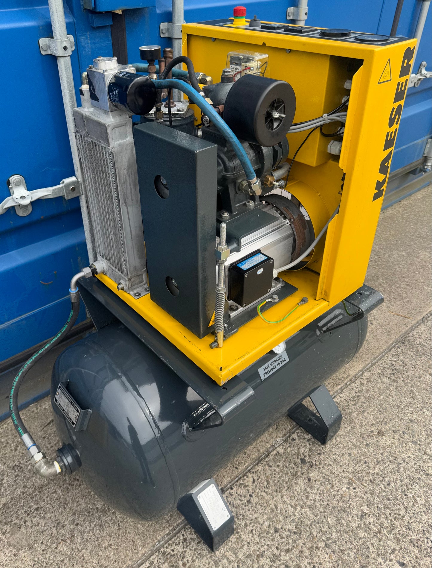 HPC / Kaeser SX6 Receiver Mounted Rotary Screw Compressor 4.0Kw 16.5cfm