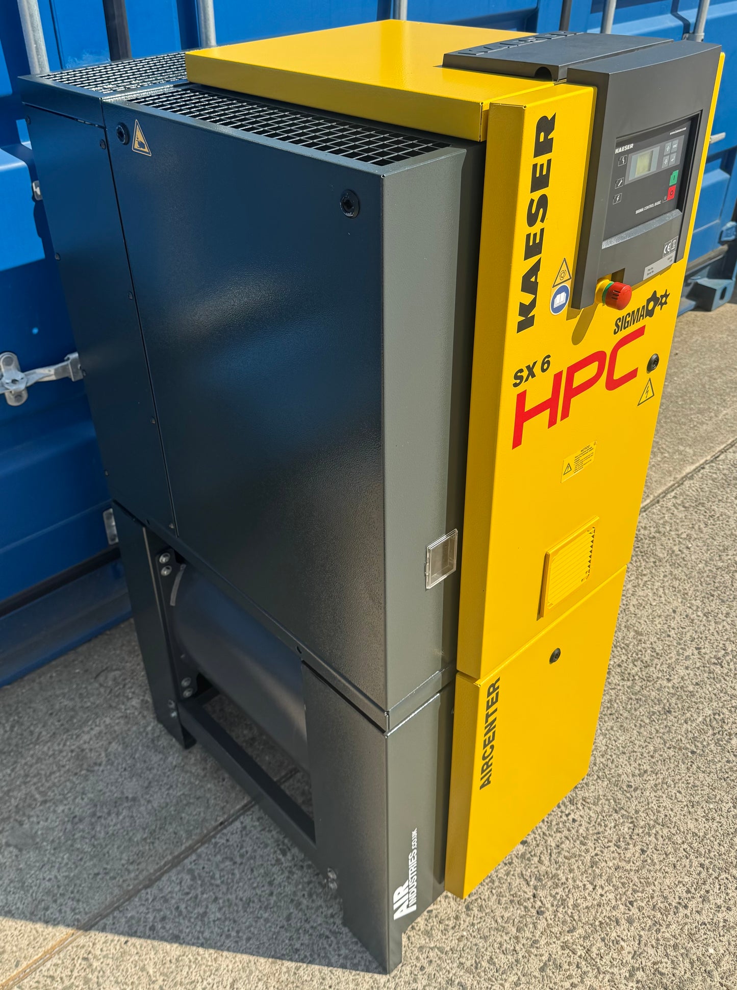 HPC / Kaeser Aircenter 6 Rotary Screw Compressor + Receiver + Dryer (4.0Kw, 17cfm)