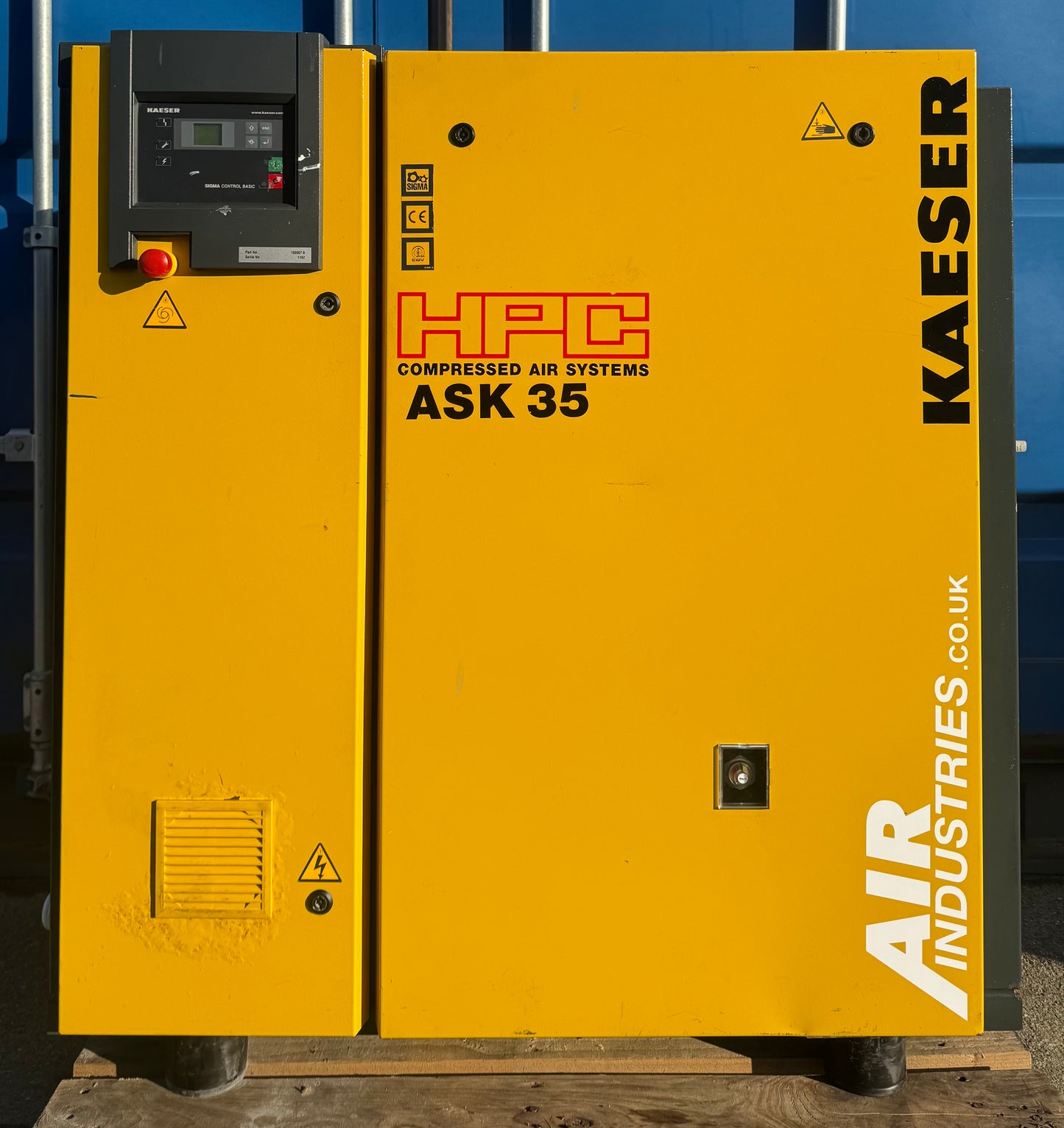 Kaeser / HPC ASK35 Rotary Screw Compressor 123Cfm