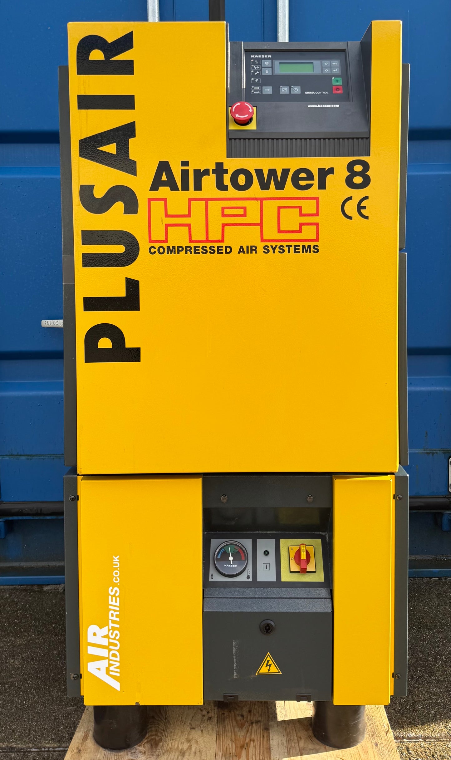 Kaeser Airtower 8 Rotary Screw Compressor + Dryer (28.8CFM, 8Bar, 5.5Kw)