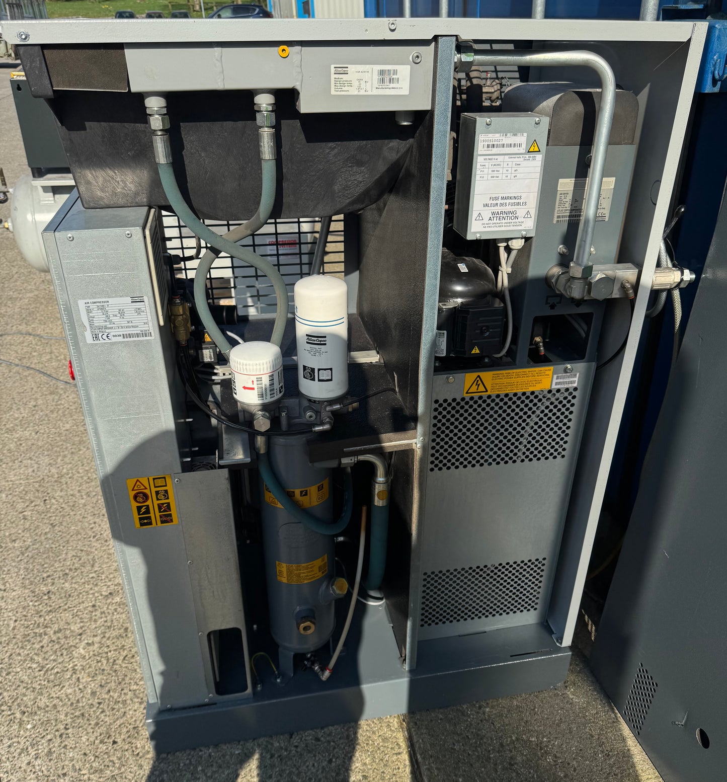 Atlas Copco GA11VSD+FF Variable Speed Rotary Screw Compressor + Dryer + Air Receiver  (68.8CFM)