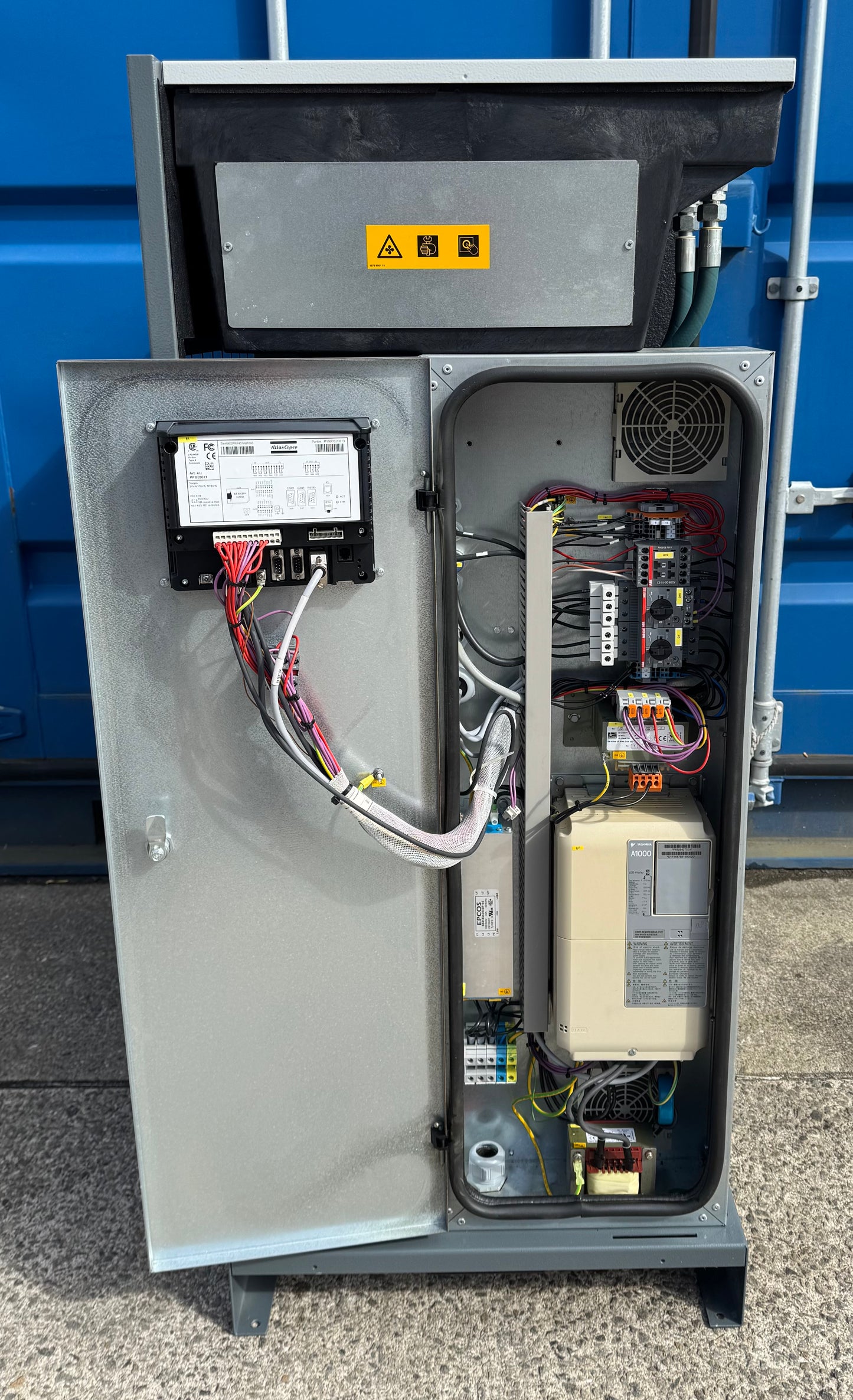 Atlas Copco GA15VSD+FF Variable Speed Rotary Screw Compressor + Dryer + Air Receiver  (88CFM)