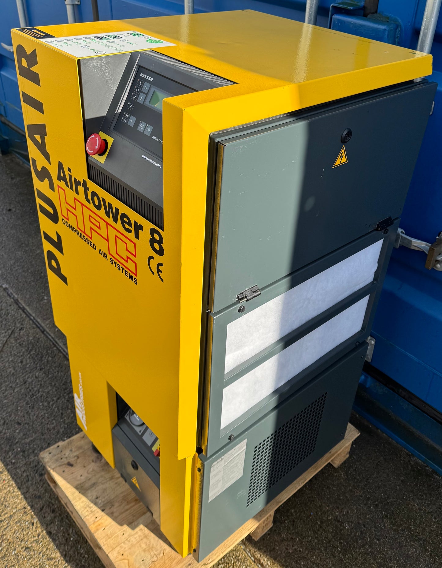 Kaeser Airtower 8 Rotary Screw Compressor + Dryer (28.8CFM, 8Bar, 5.5Kw)