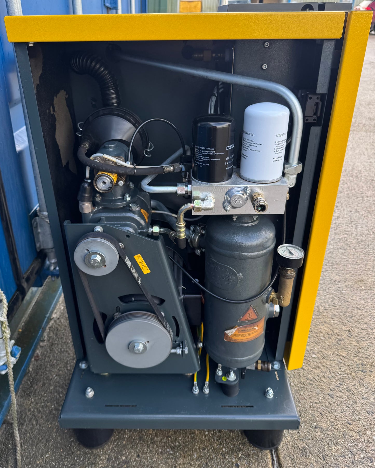 HPC / Kaeser SX8 Rotary Screw Compressor (5.5Kw, 28CFM, 8Bar, 116psi)