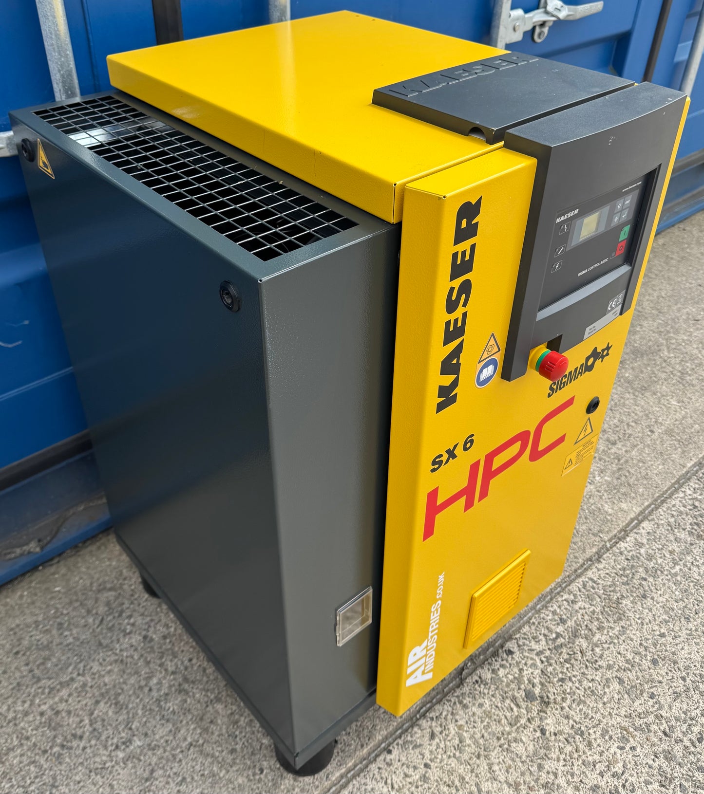 HPC / Kaeser SX6 Rotary Screw Compressor (4.0Kw, 21CFM, 8Bar, 116psi)