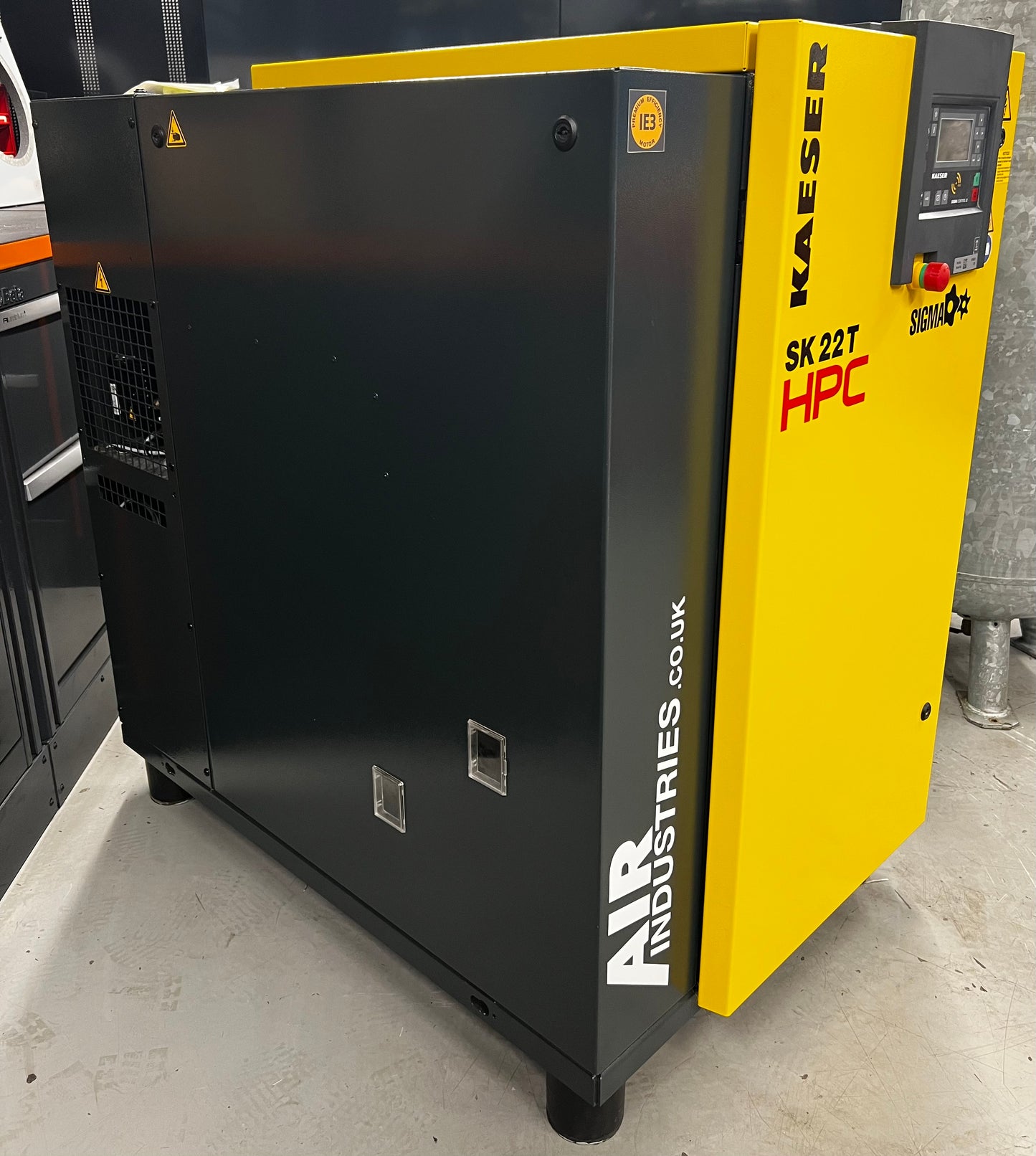 Kaeser / HPC SK22T Rotary Screw Compressor Packahe + Dryer + Receiver (8Bar, 70CFM)