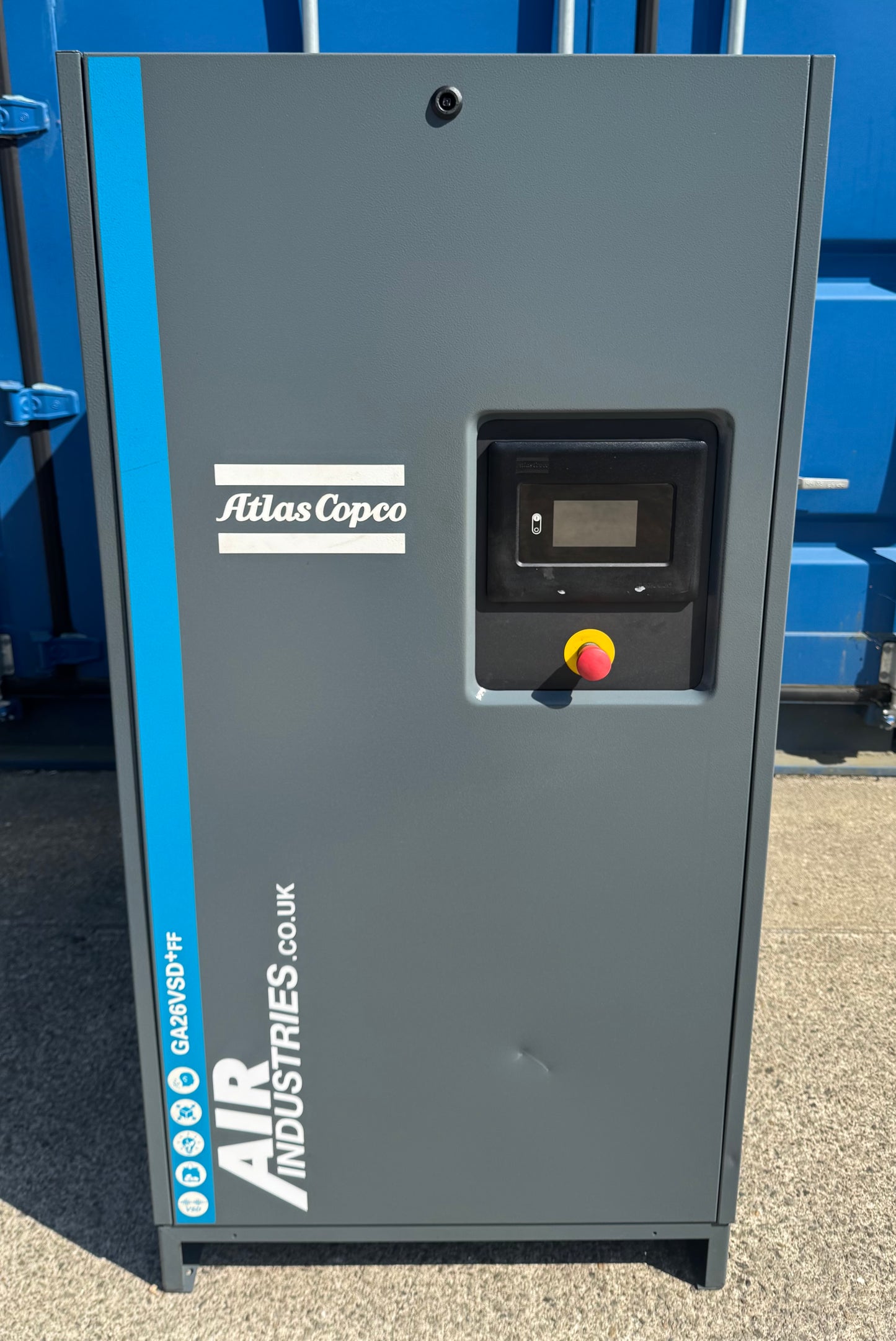 Atlas Copco GA26VSD+FF Variable Speed Rotary Screw Compressor + Dryer (180CFM)