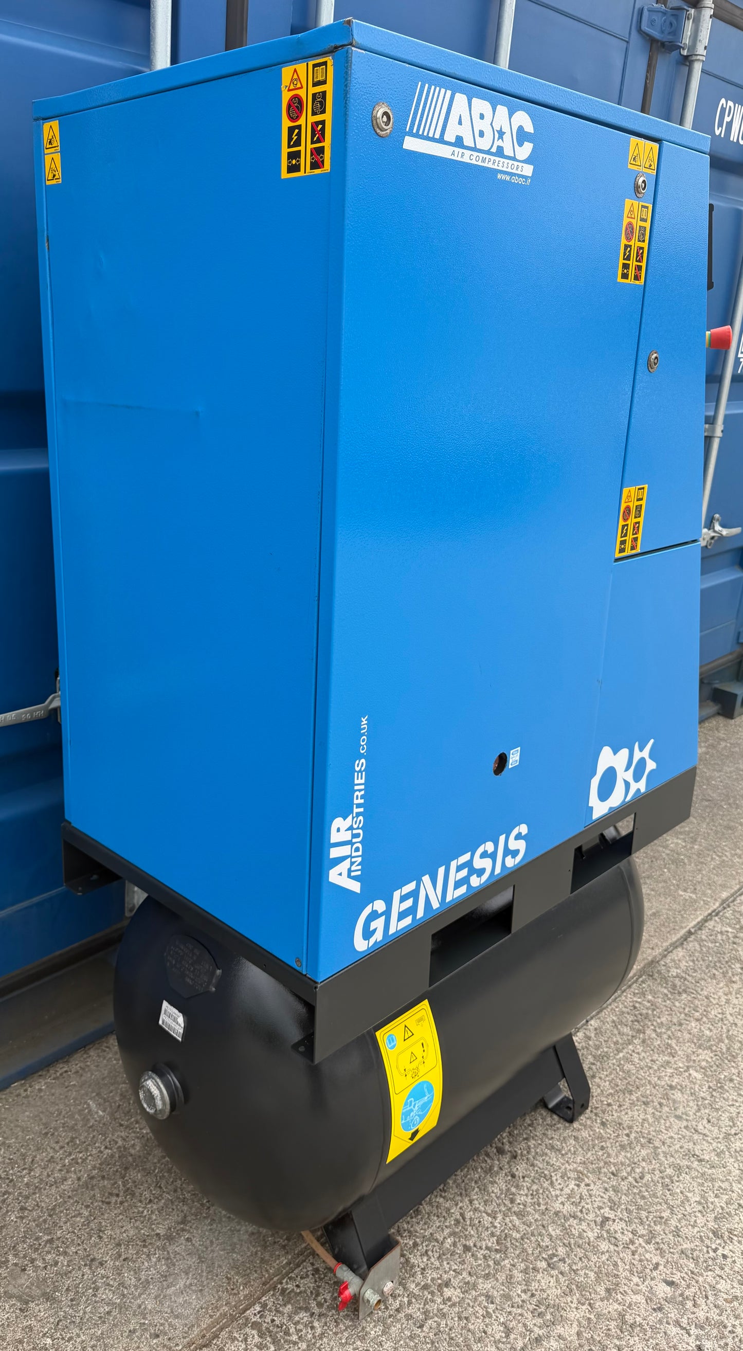 ABAC Genesis 15 Receiver Mounted Rotary Screw Compressor + Dryer! (78Cfm)
