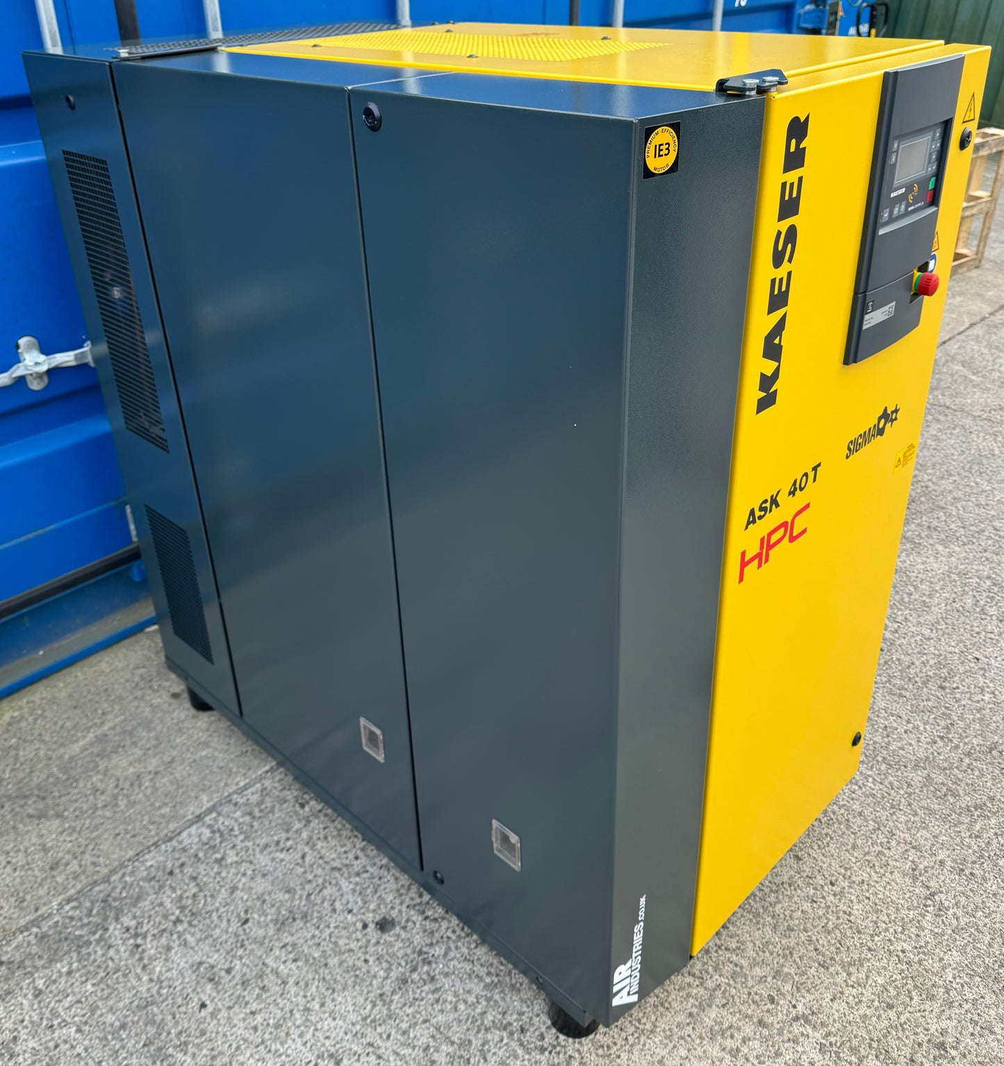 Kaeser / HPC ASK40T Rotary Screw Compressor Package + Dryer 143Cfm