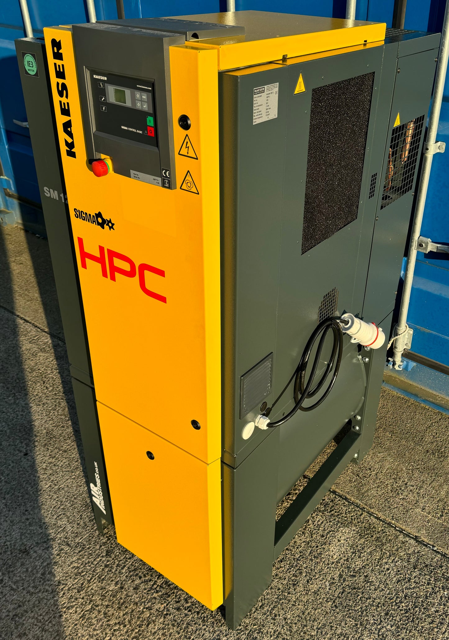 HPC / Kaeser Aircenter 12 Rotary Screw Compressor + Receiver + Dryer 7.5Kw, 42cfm!