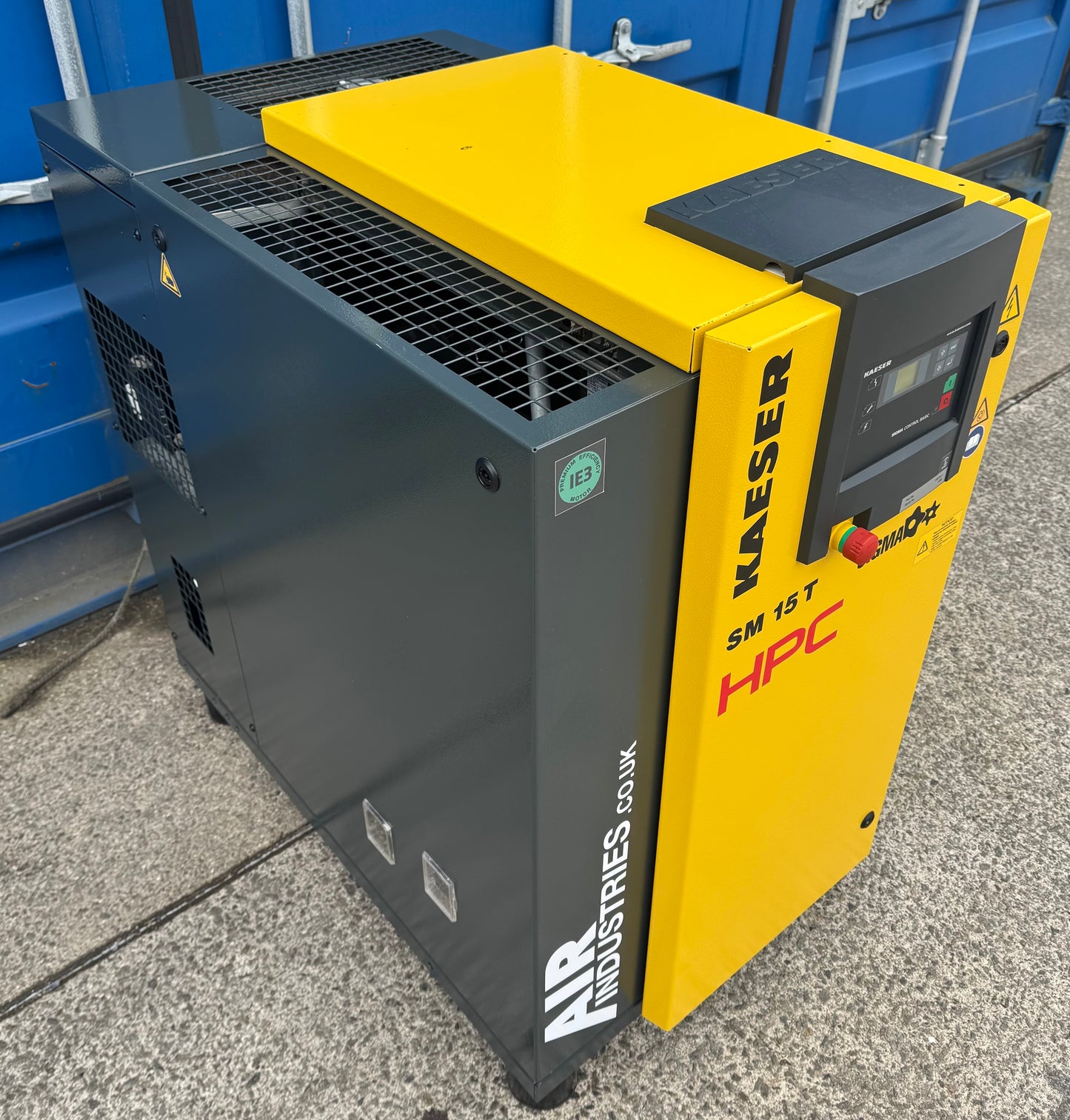 HPC / Kaeser SM15T Rotary Screw Compressor + Dryer! 9.0Kw, 53Cfm, 8Bar!