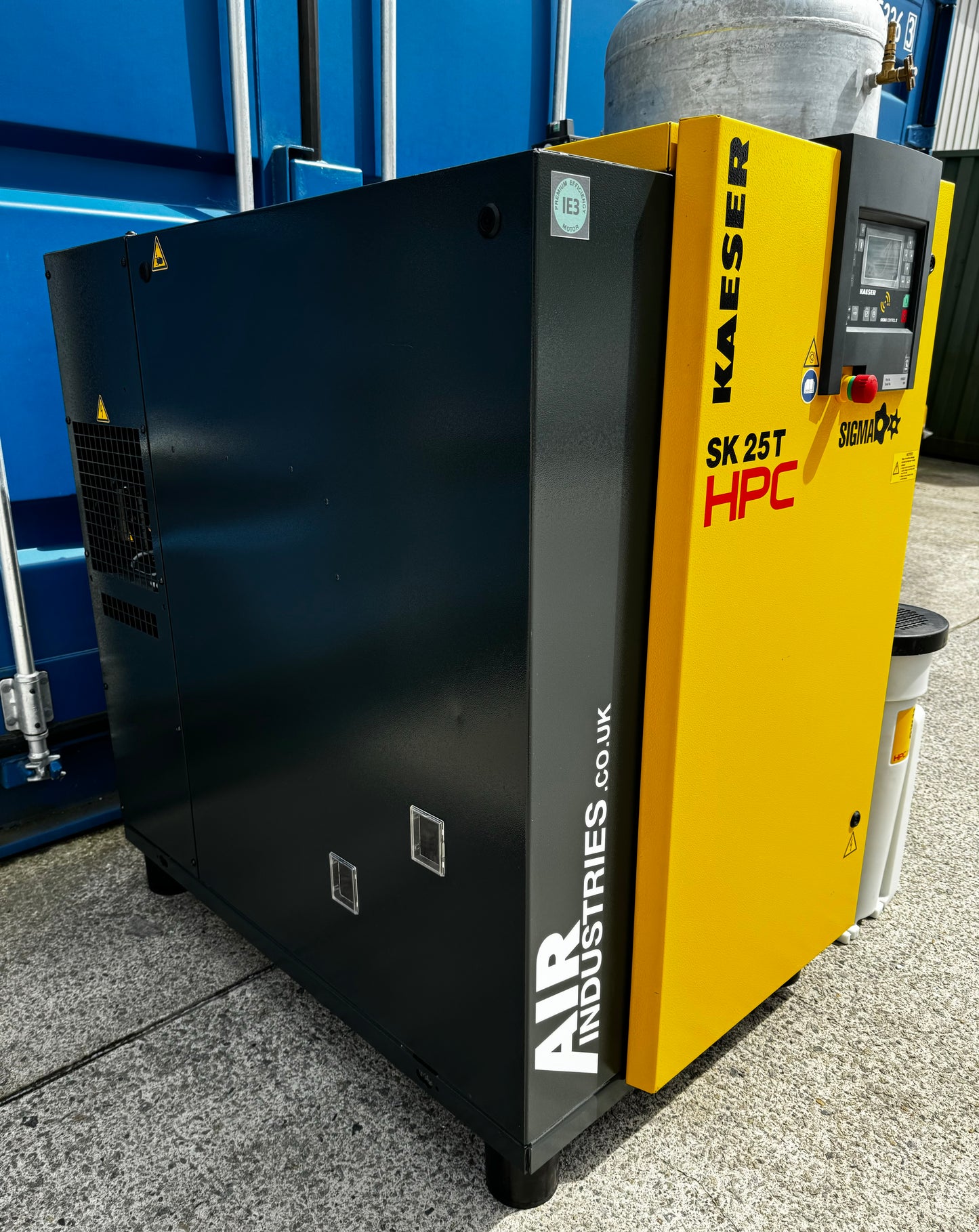 Kaeser / HPC SK25T Rotary Screw Compressor Package + Dryer + Receiver (89CFM)