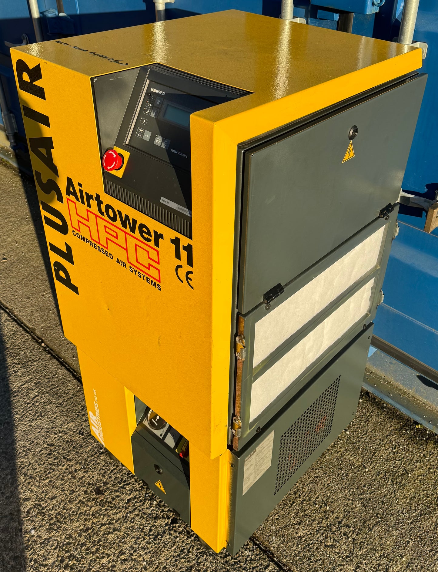 Kaeser Airtower 11 Rotary Screw Compressor + Dryer (40CFM, 8Bar, 7.5kW)