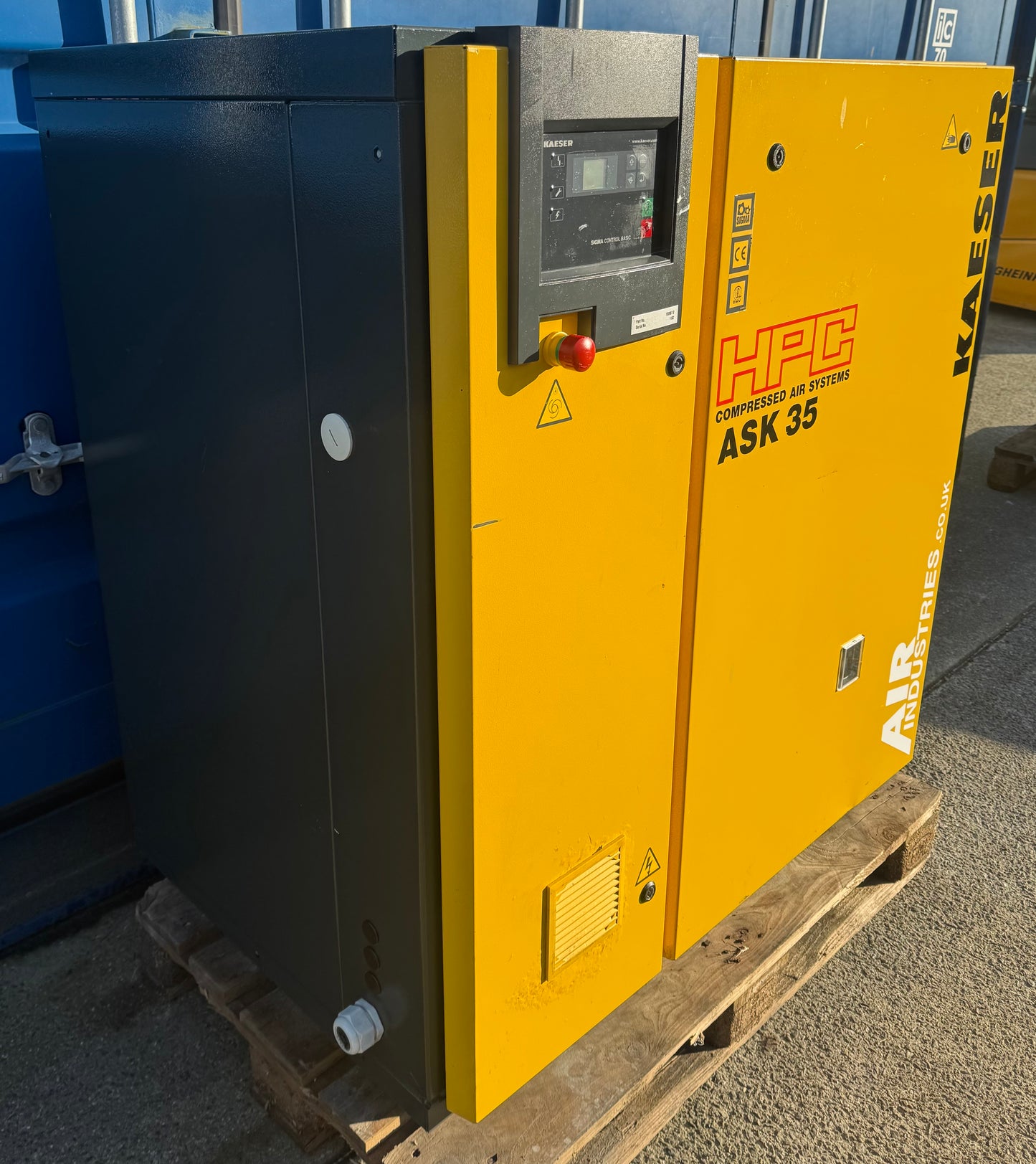 Kaeser / HPC ASK35 Rotary Screw Compressor 123Cfm