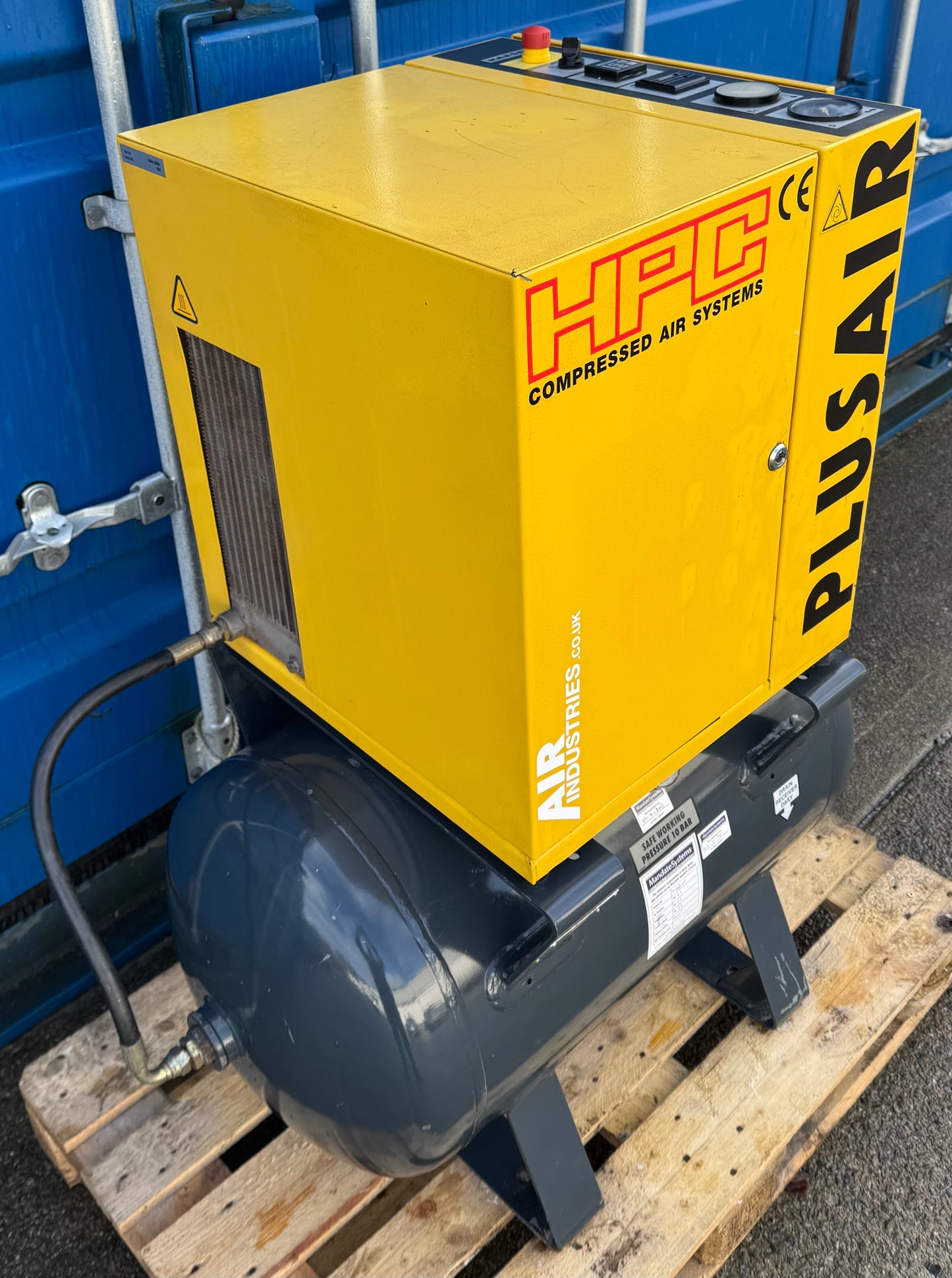 HPC / Kaeser SX6 Receiver Mounted Rotary Screw Compressor (4.0kW, 5.5HP, 16.5CFM)