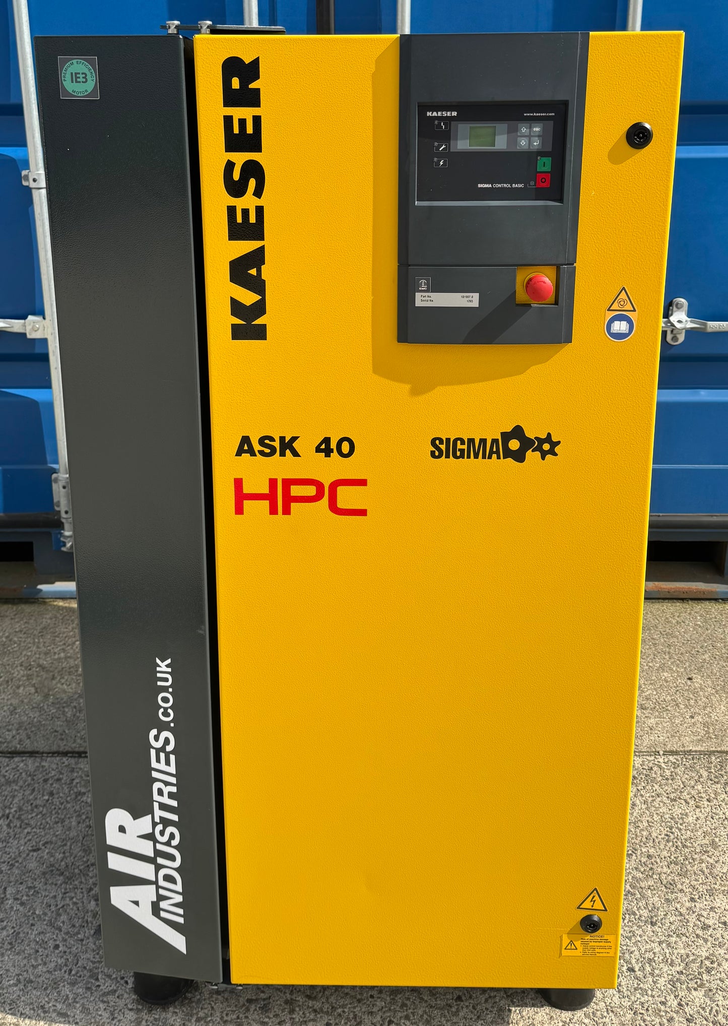 Kaeser / HPC ASK40 Rotary Screw Compressor 143Cfm