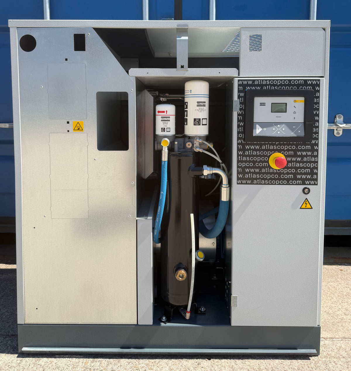 Atlas Copco GA5 Floor Mounted Rotary Screw Compressor, 5.5Kw, 17cfm, 13Bar!