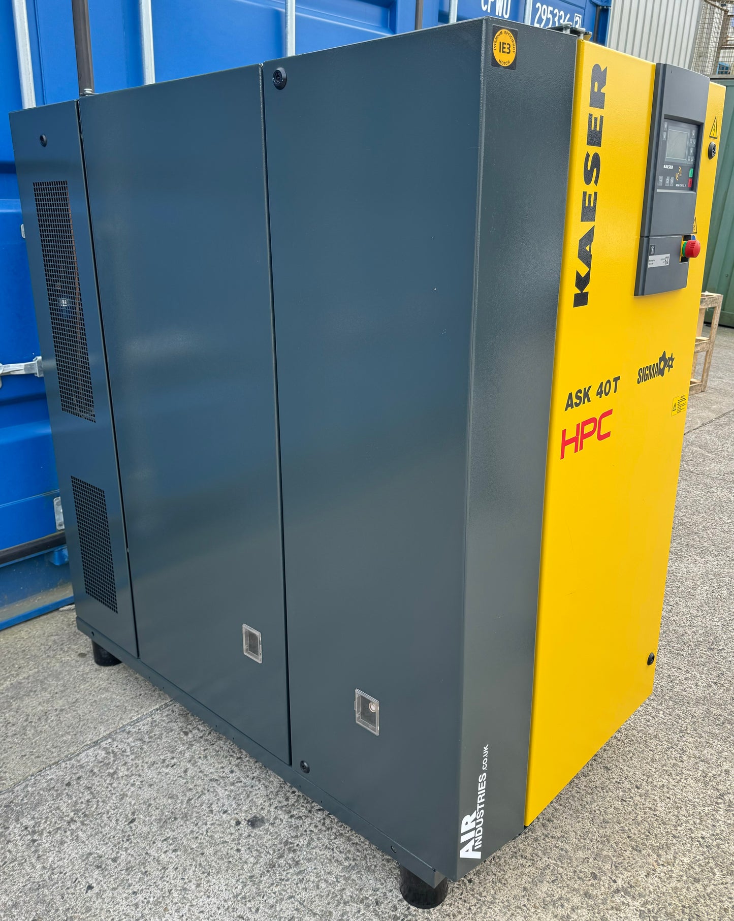 Kaeser / HPC ASK40T Rotary Screw Compressor Package + Dryer 143Cfm