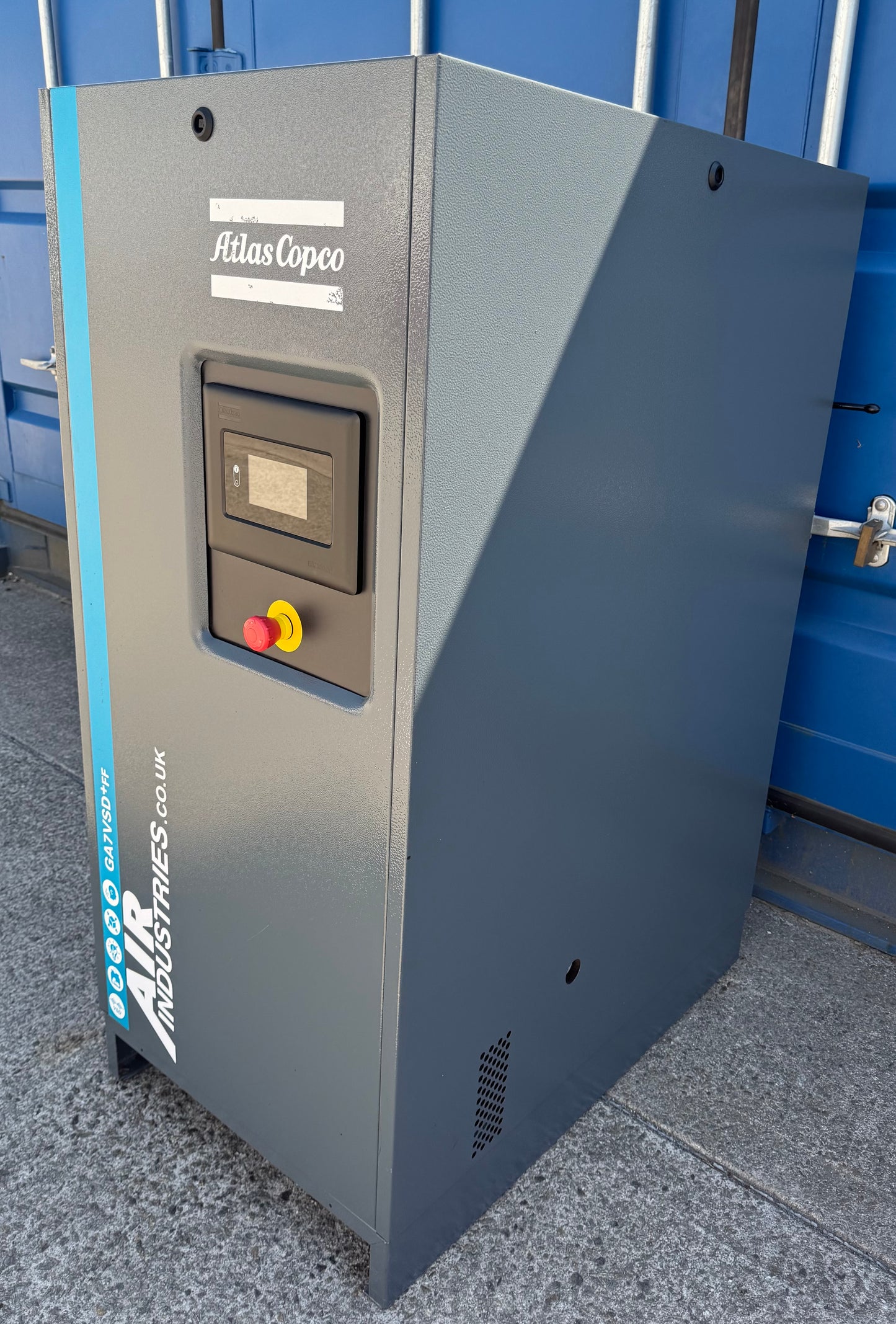 Atlas Copco GA7VSD+FF Variable Speed Rotary Screw Compressor + Dryer, 46cfm!