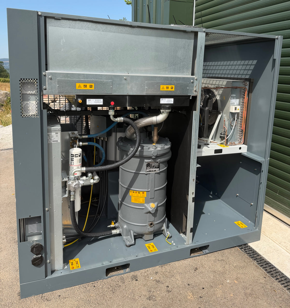 Atlas Copco GA75VSD+FF Variable Speed Rotary Screw Compressor + Dryer (563CFM)
