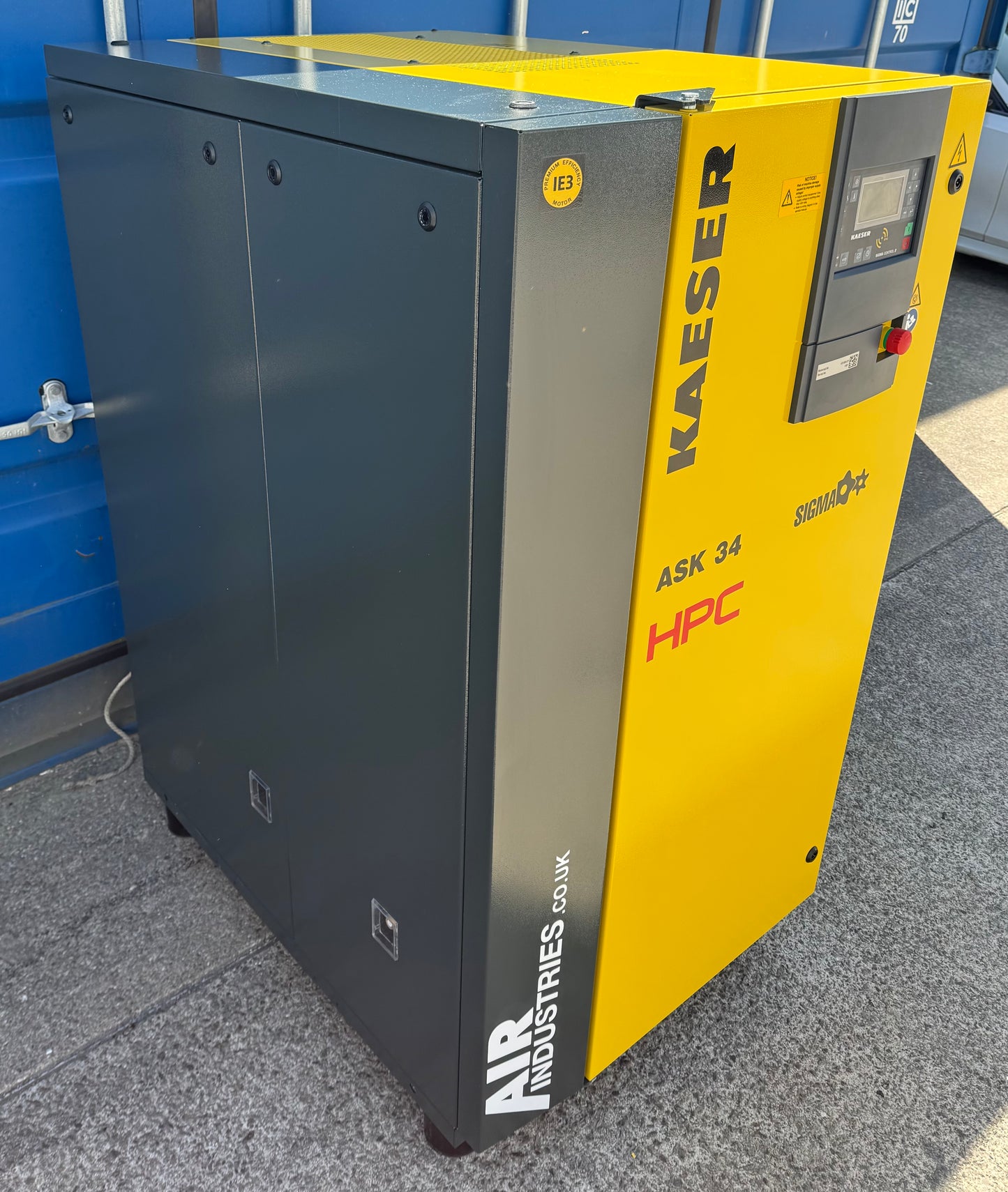 Kaeser / HPC ASK34 Rotary Screw Compressor 124Cfm