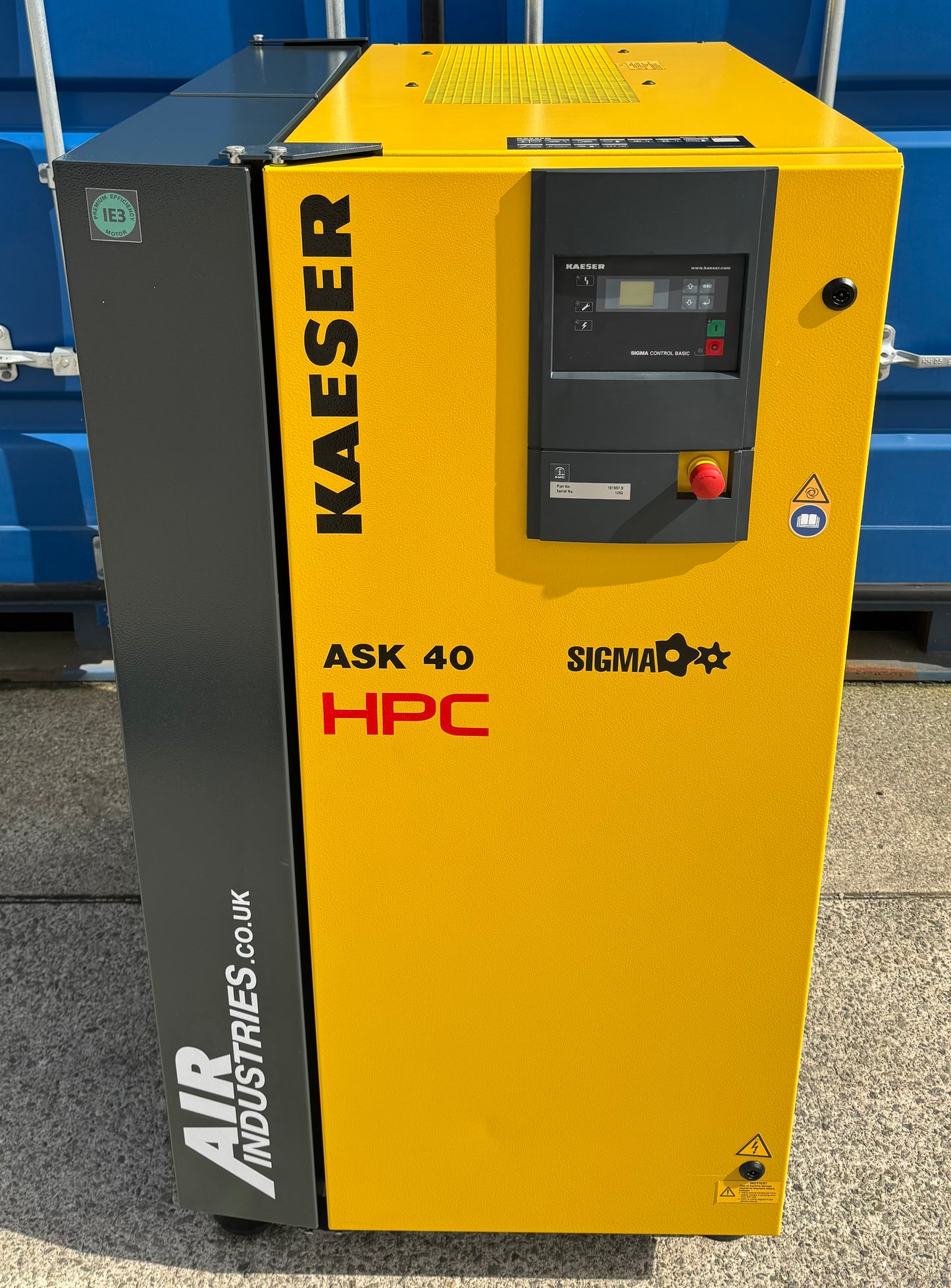 Kaeser / HPC ASK40 Rotary Screw Compressor 143Cfm