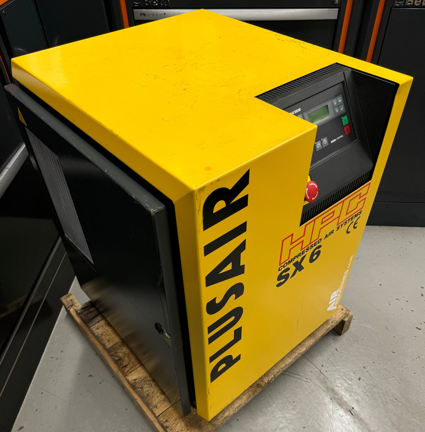 HPC / Kaeser SX6 Floor Mounted Rotary Screw Compressor (4.0Kw, 21CFM)