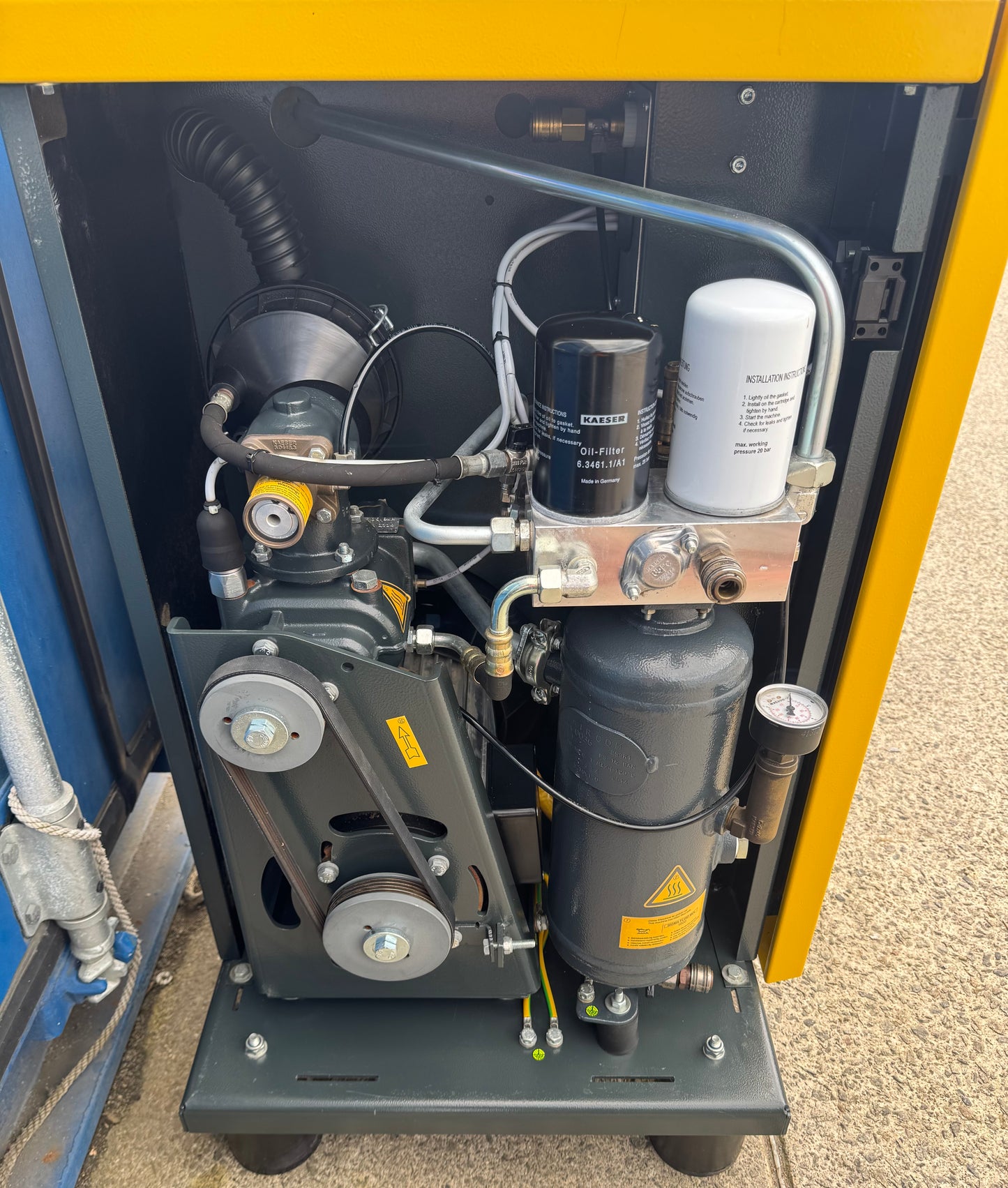 HPC / Kaeser SX6 Rotary Screw Compressor (4.0Kw, 21CFM, 8Bar, 116psi)