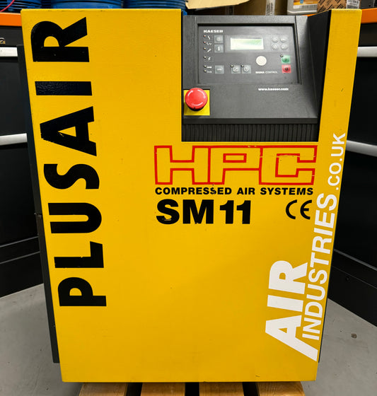 HPC / Kaeser SM11 Floor Mounted Rotary Screw Compressor (7.5Kw, 40CFM)