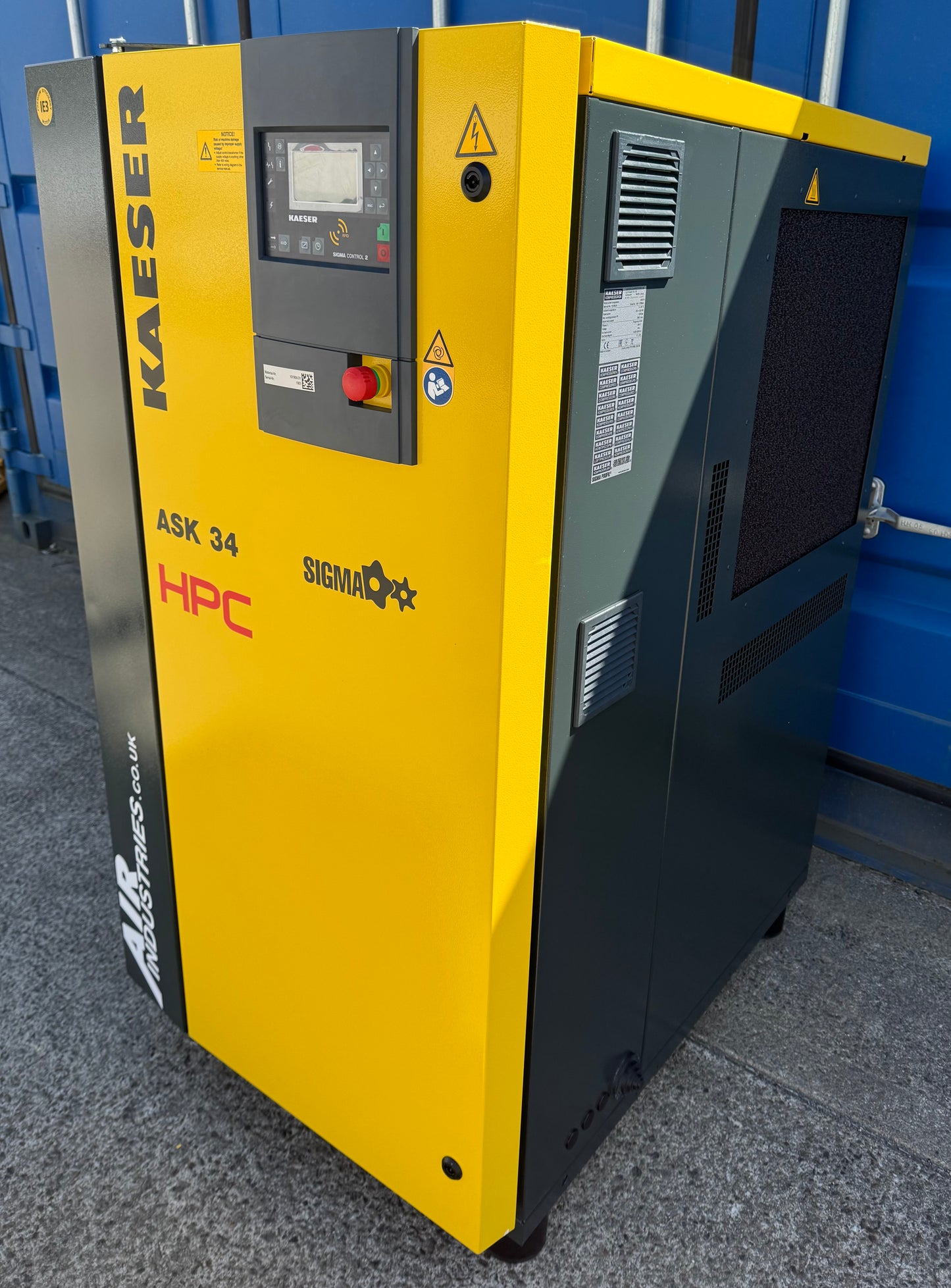 Kaeser / HPC ASK34 Rotary Screw Compressor 124Cfm