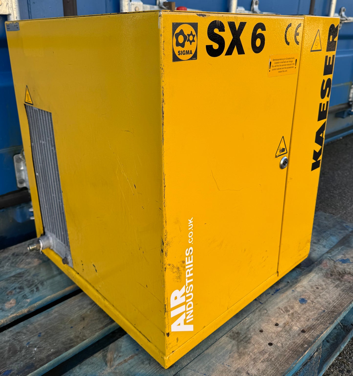 HPC / Kaeser SX6 Floor Mounted Rotary Screw Compressor (4.0kW, 5.5HP, 16.5CFM)