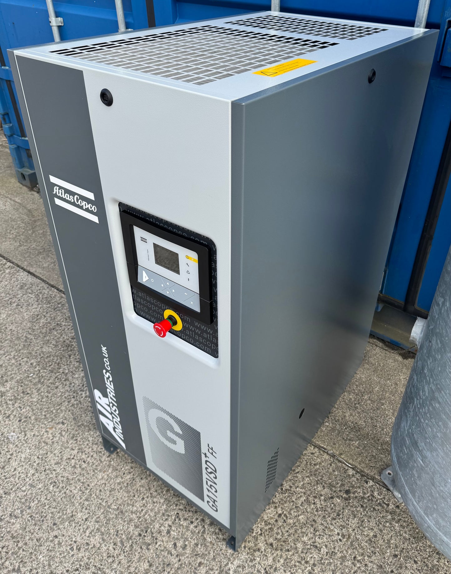 Atlas Copco GA15VSD+FF Variable Speed Rotary Screw Compressor + Dryer + Air Receiver  (88CFM)