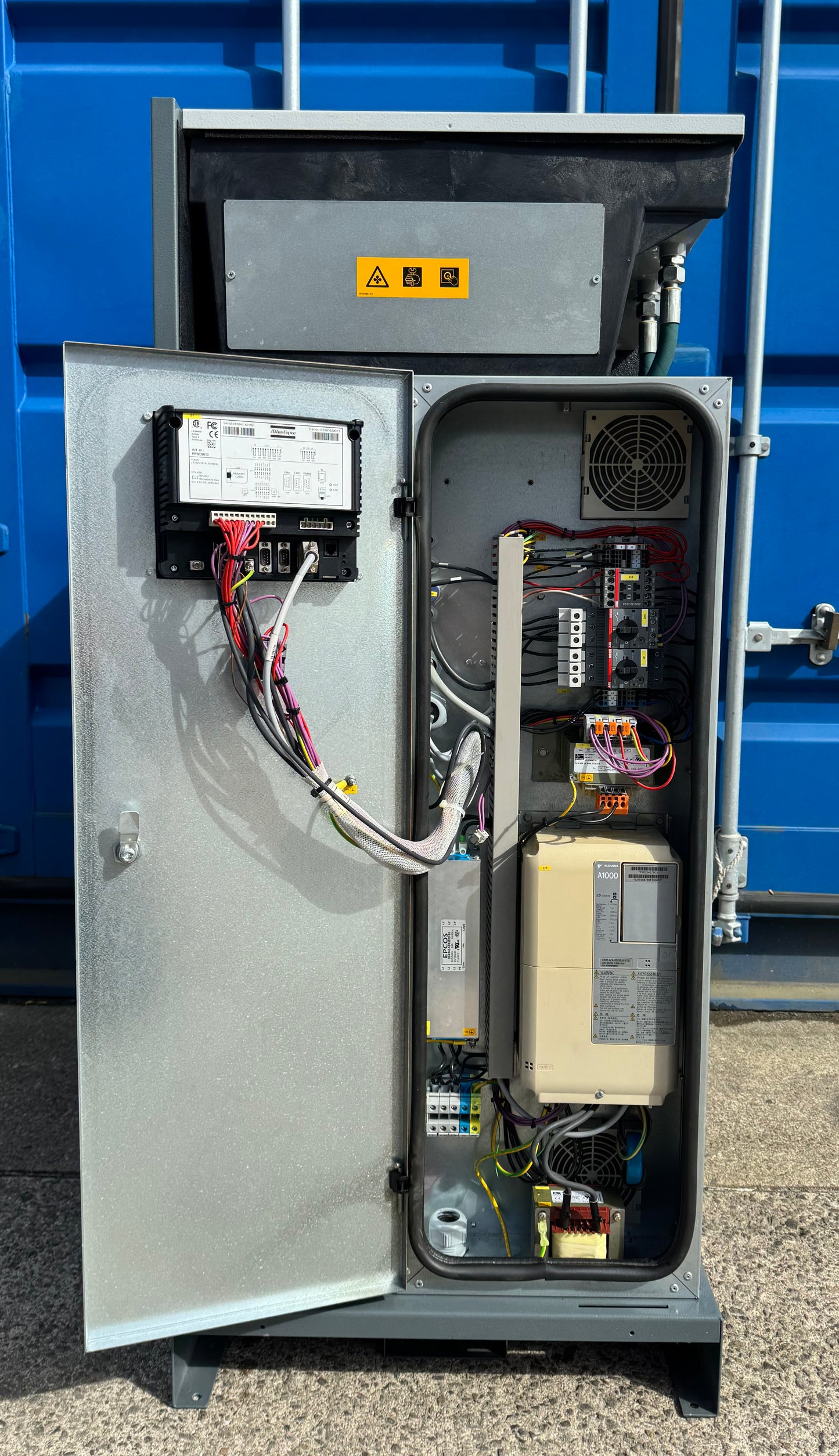 Atlas Copco GA15VSD+FF Variable Speed Rotary Screw Compressor + Dryer + Air Receiver  (88CFM)