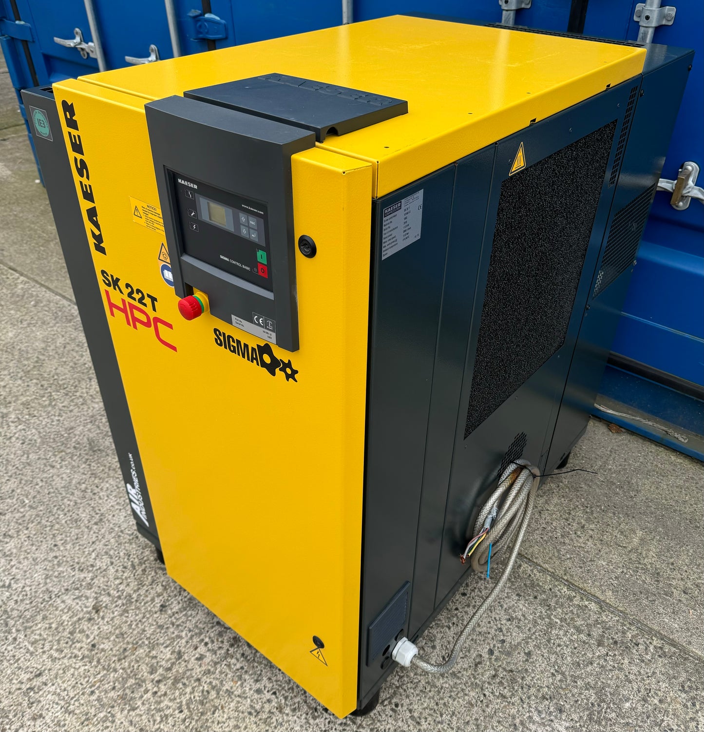 Kaeser / HPC SK22T Rotary Screw Compressor + Dryer (11Bar, 60CFM)