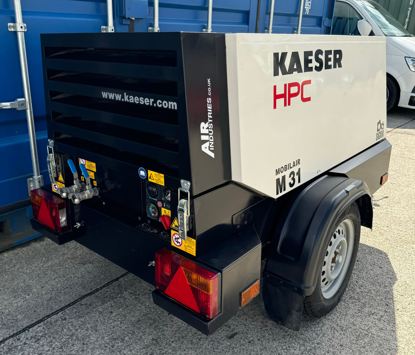 HPC / Kaeser M31 Portable Diesel Rotary Screw Compressor, 10bar,( 92Cfm)