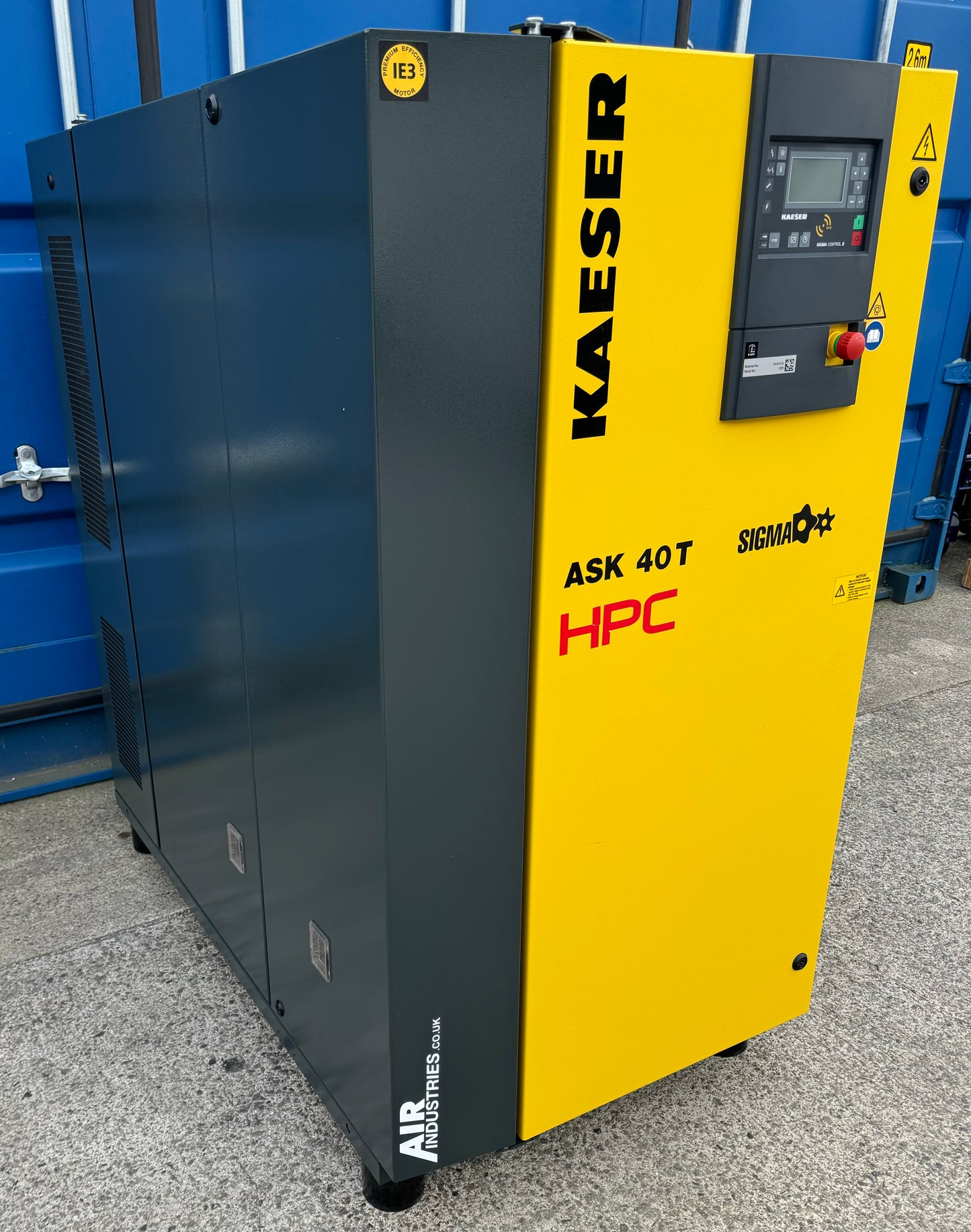 Kaeser / HPC ASK40T Rotary Screw Compressor Package + Dryer 143Cfm