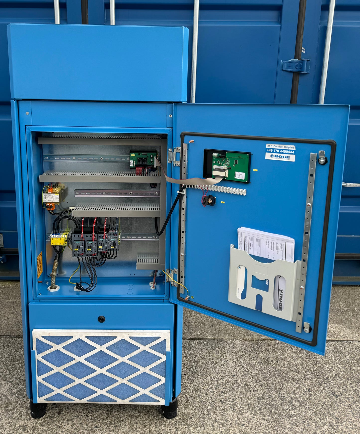 Boge C30 Rotary Screw Compressor (127Cfm, 22Kw)