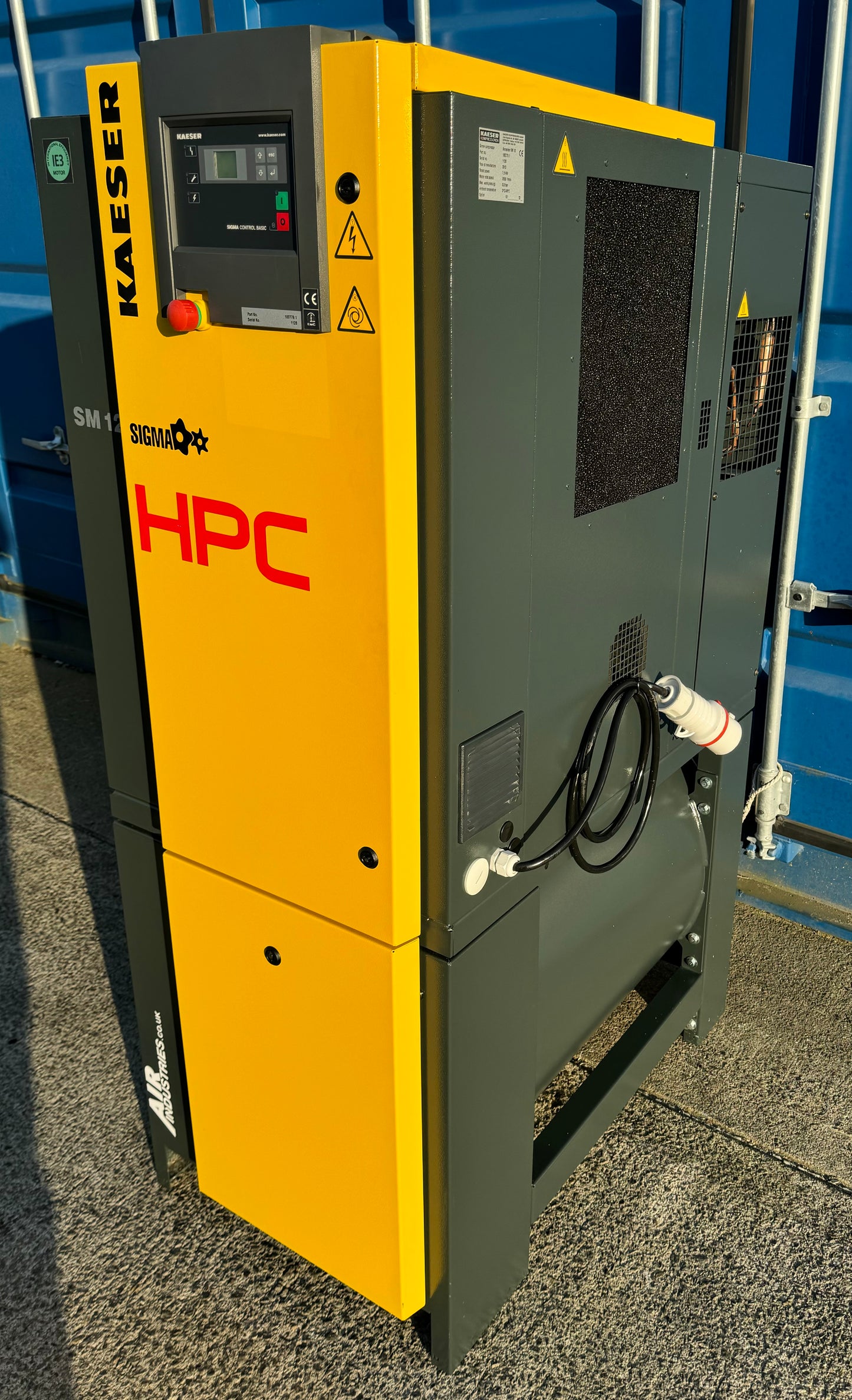 HPC / Kaeser Aircenter 12 Rotary Screw Compressor + Receiver + Dryer 7.5Kw, 42cfm!