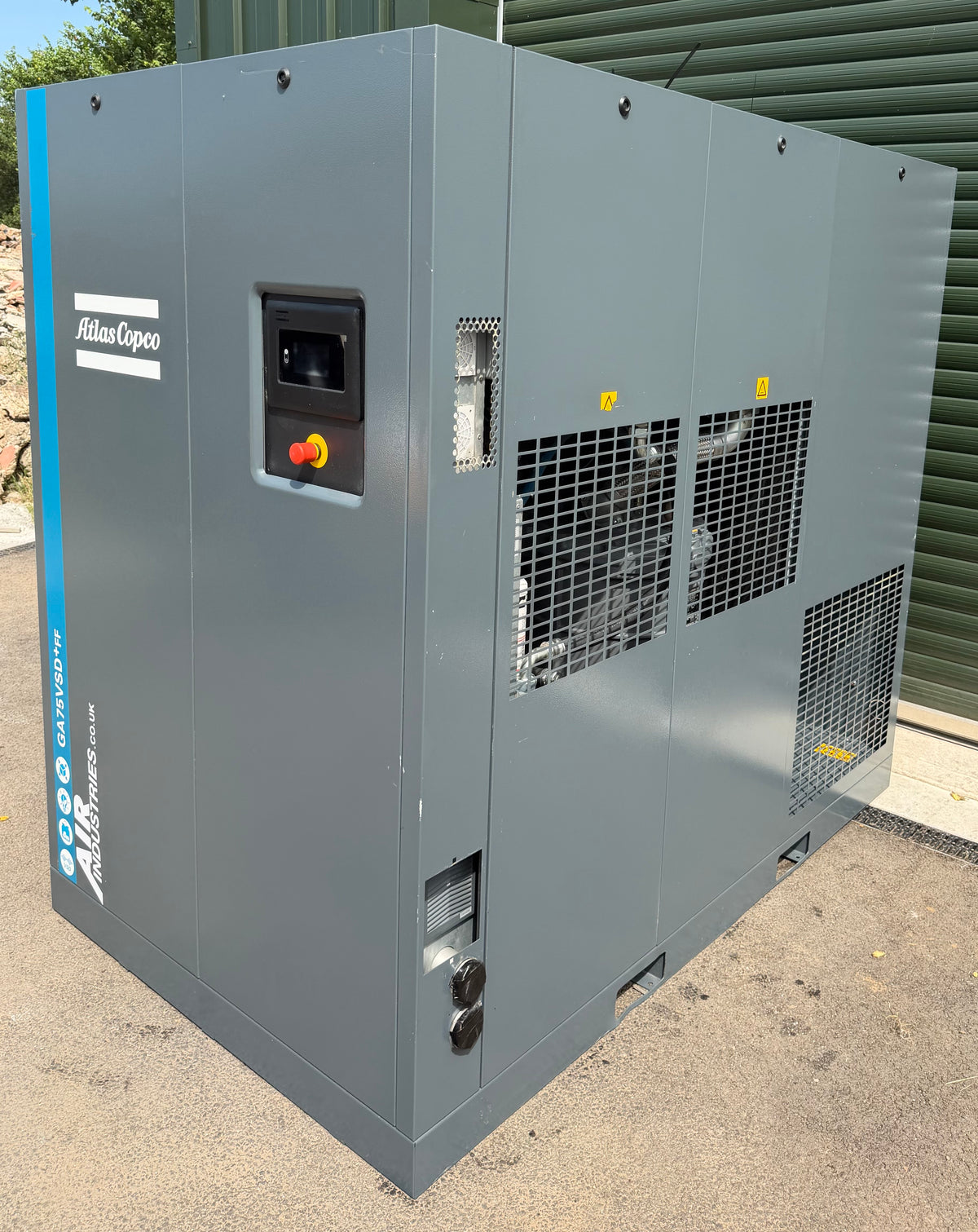 Atlas Copco GA75VSD+FF Variable Speed Rotary Screw Compressor + Dryer (563CFM)