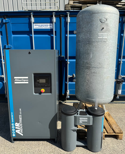 Atlas Copco GA26VSD+FF Variable Speed Rotary Screw Compressor + Dryer (180CFM)
