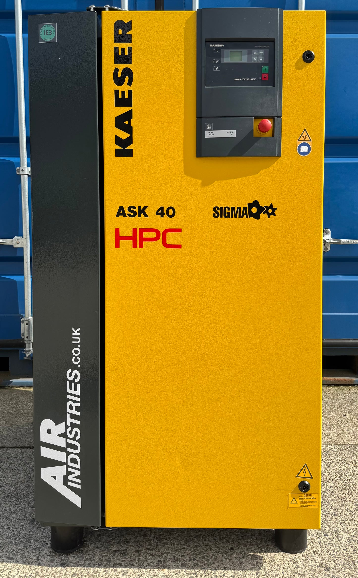 Kaeser / HPC ASK40 Rotary Screw Compressor 143Cfm