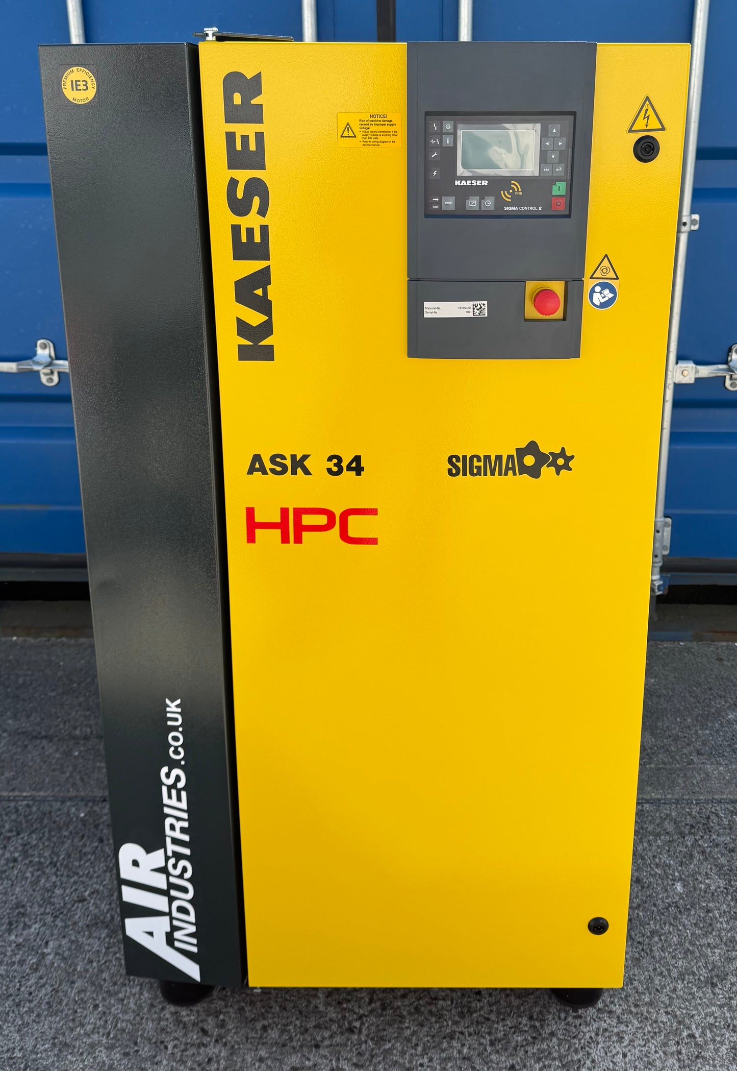 Kaeser / HPC ASK34 Rotary Screw Compressor 124Cfm