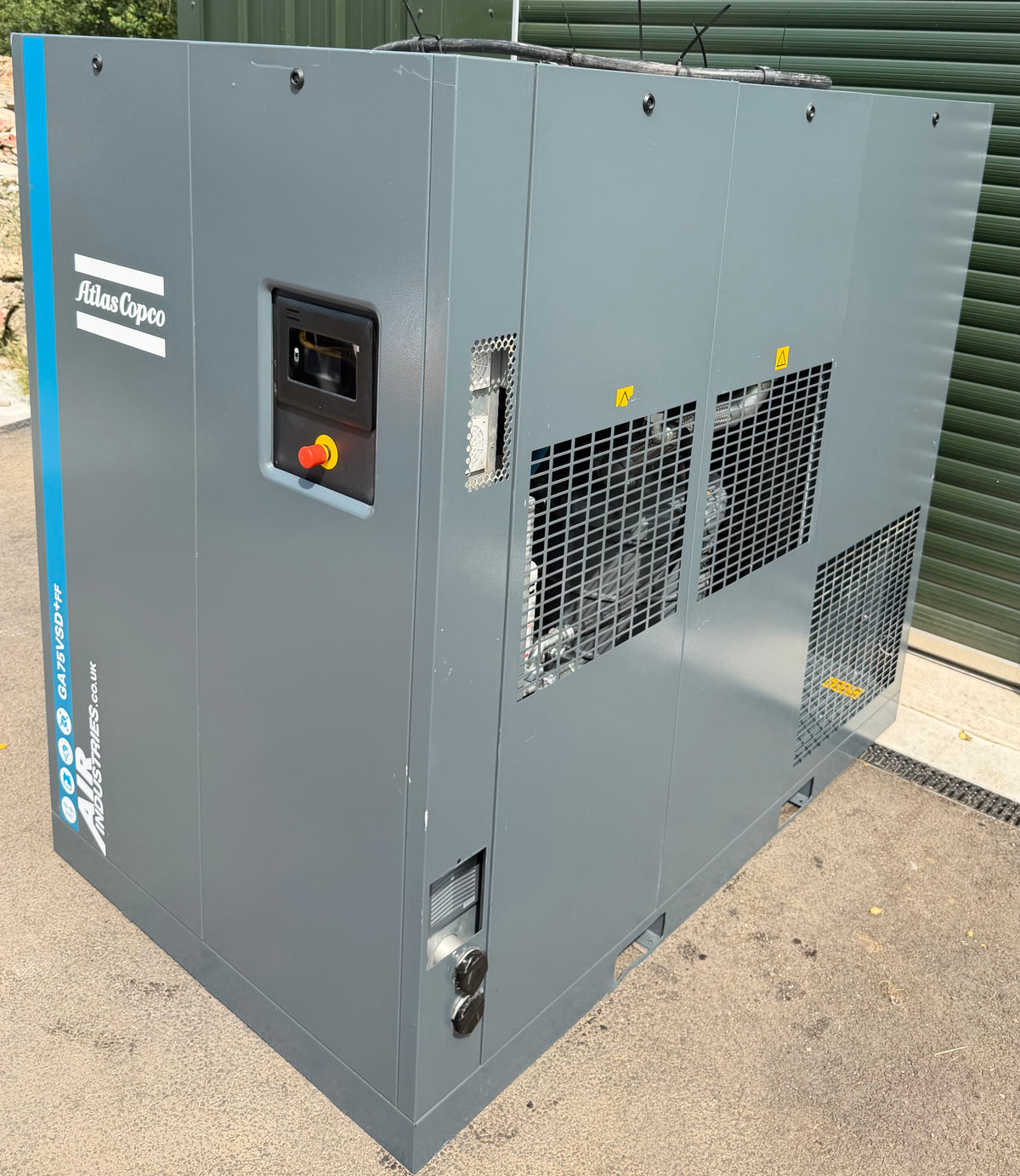 Atlas Copco GA75VSD+FF Variable Speed Rotary Screw Compressor + Dryer (563CFM)